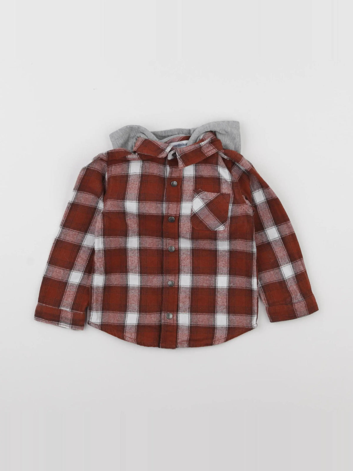 Vertbaudet - chemise multicolore - 9 mois