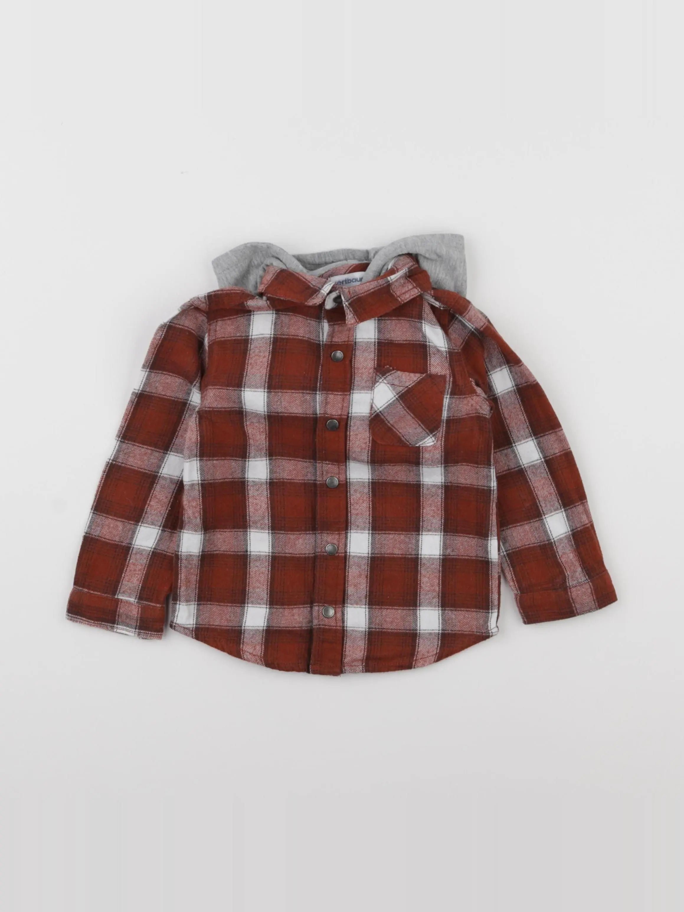 Vertbaudet - chemise multicolore - 9 mois