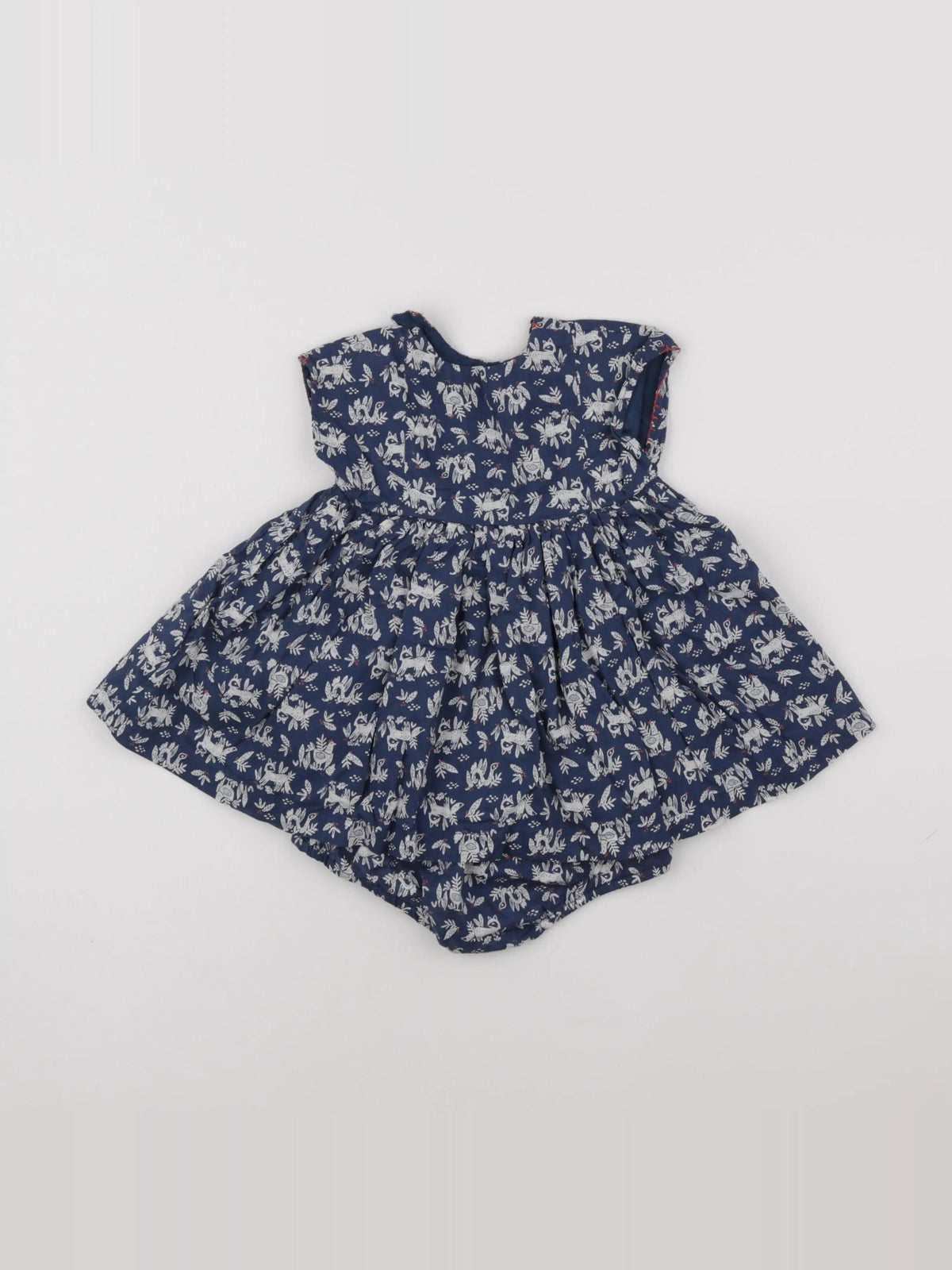Boutchou - robe bleu - 9 mois