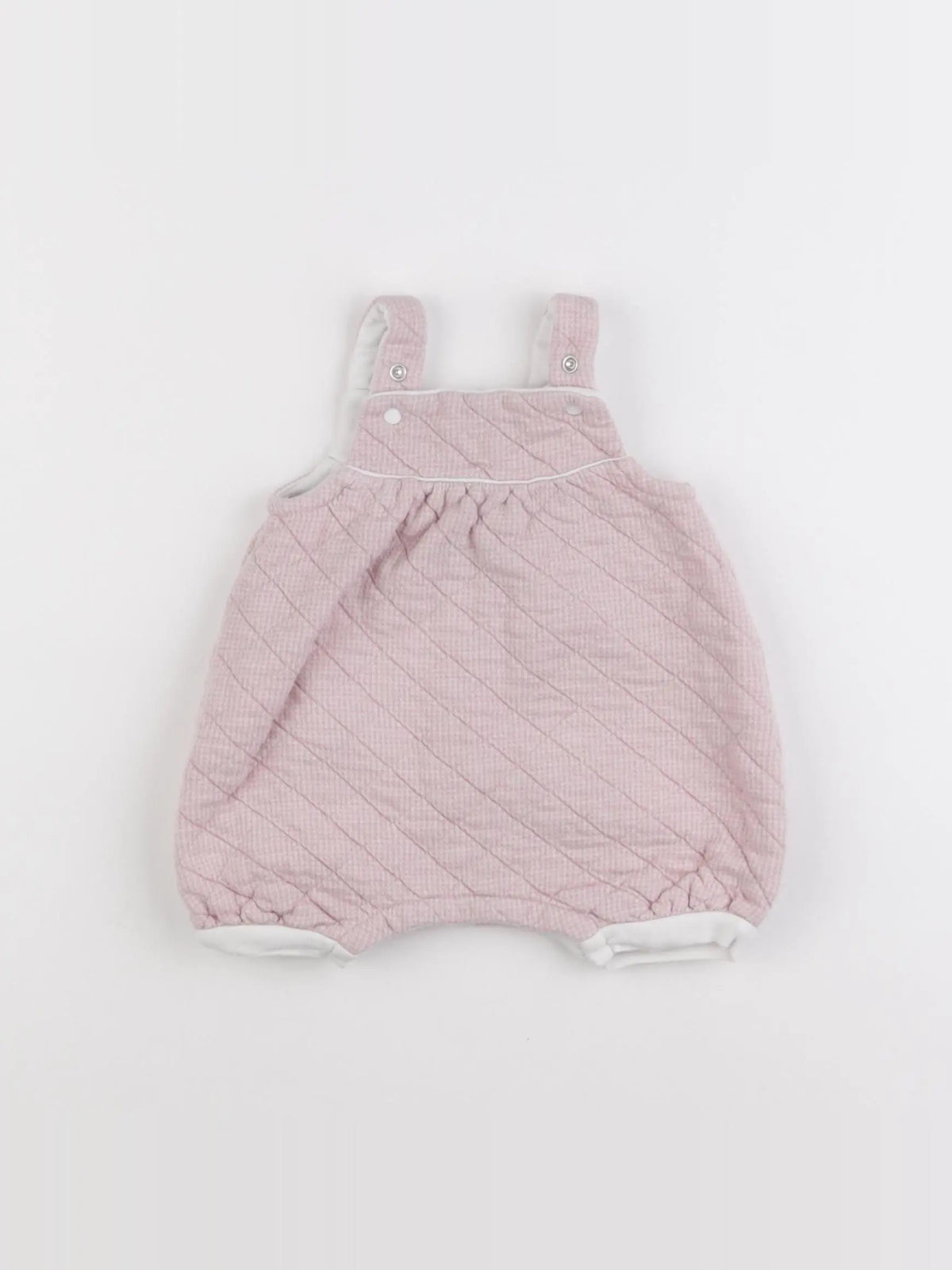 Petit Bateau - salopette rose - 3 mois