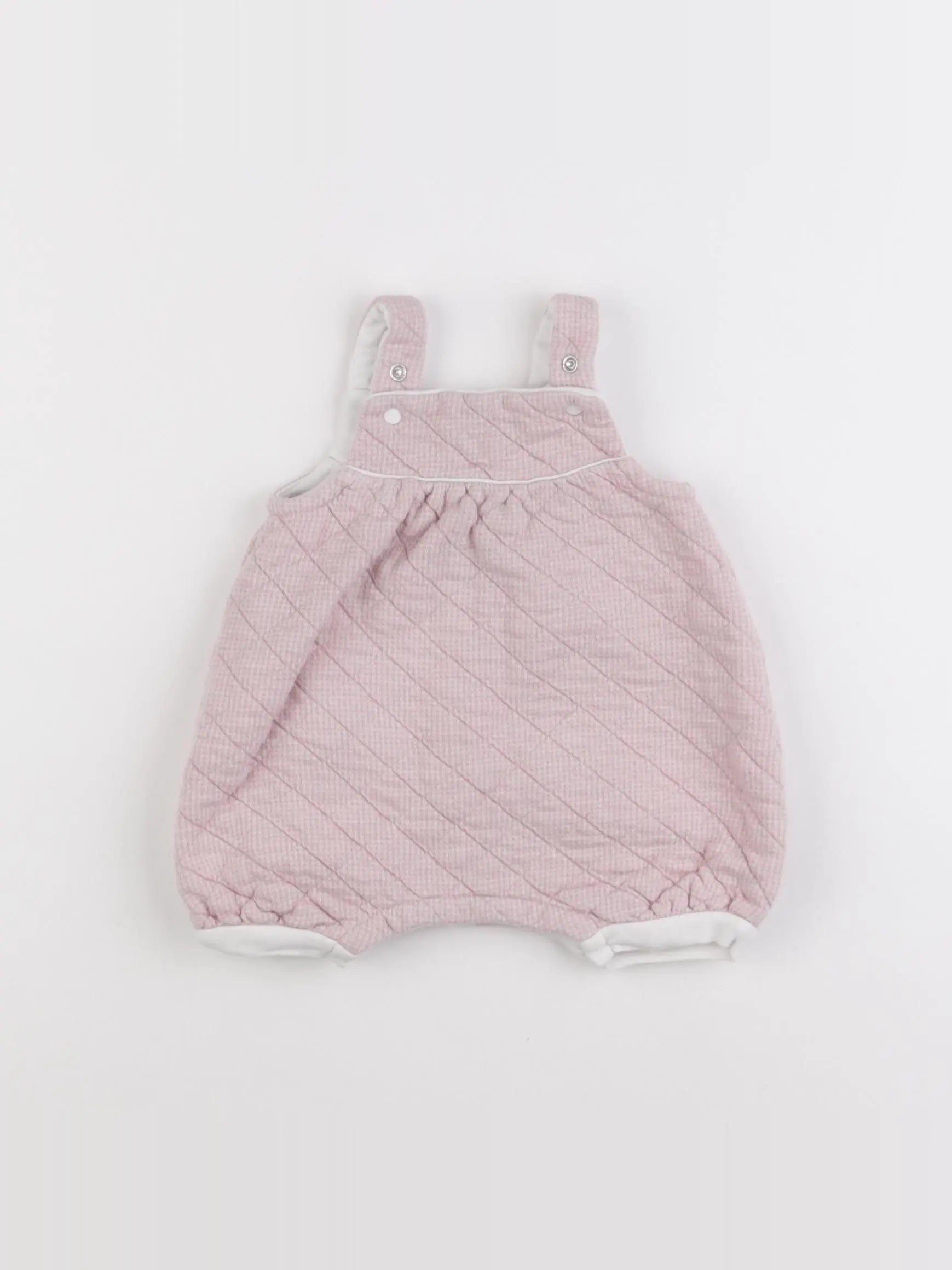 Petit Bateau - salopette rose - 3 mois