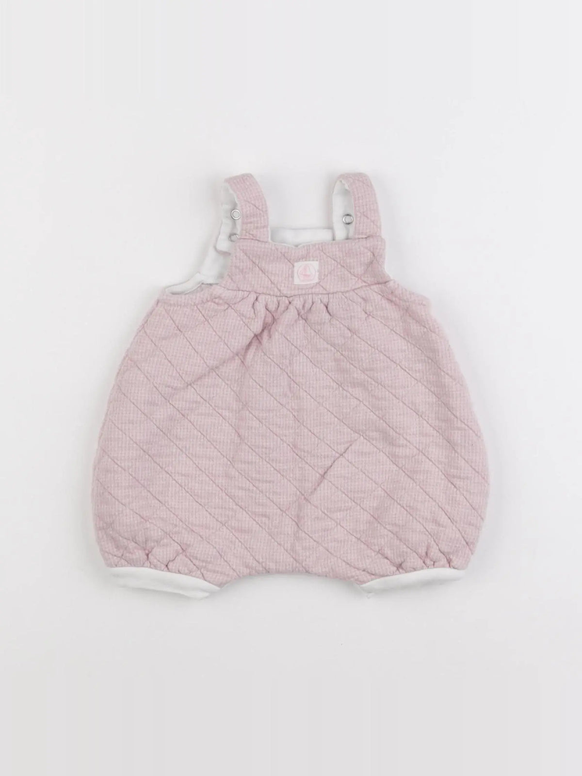 Petit Bateau - salopette rose - 3 mois