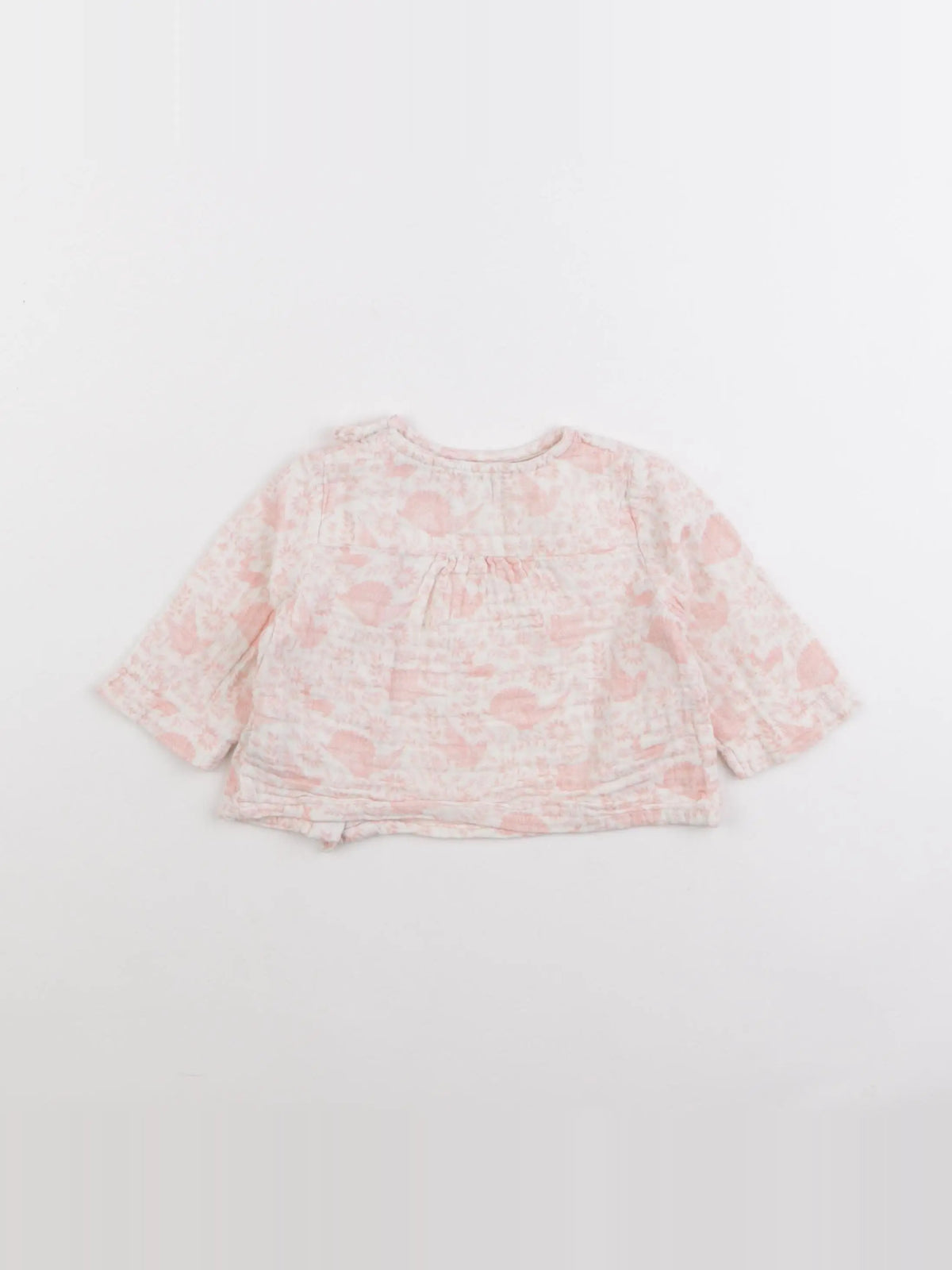 Cyrillus - blouse rose - 6 mois