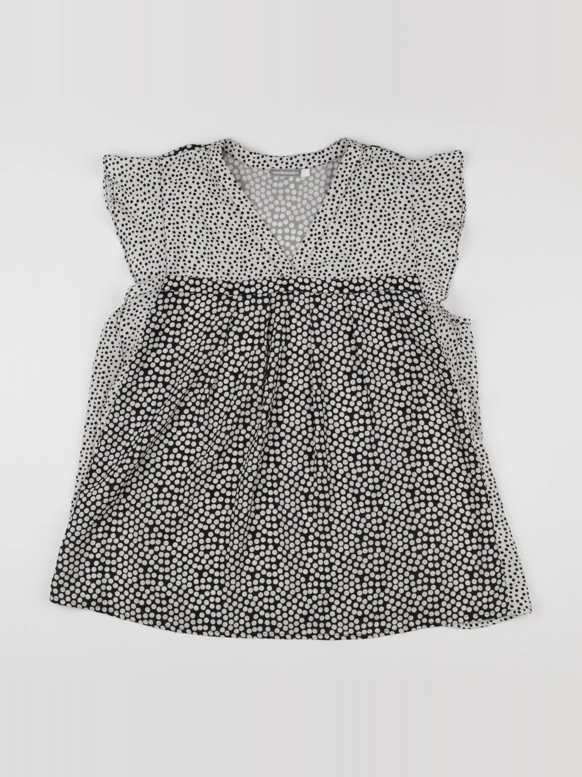 Vertbaudet - blouse grossesse blanc, noir - 42