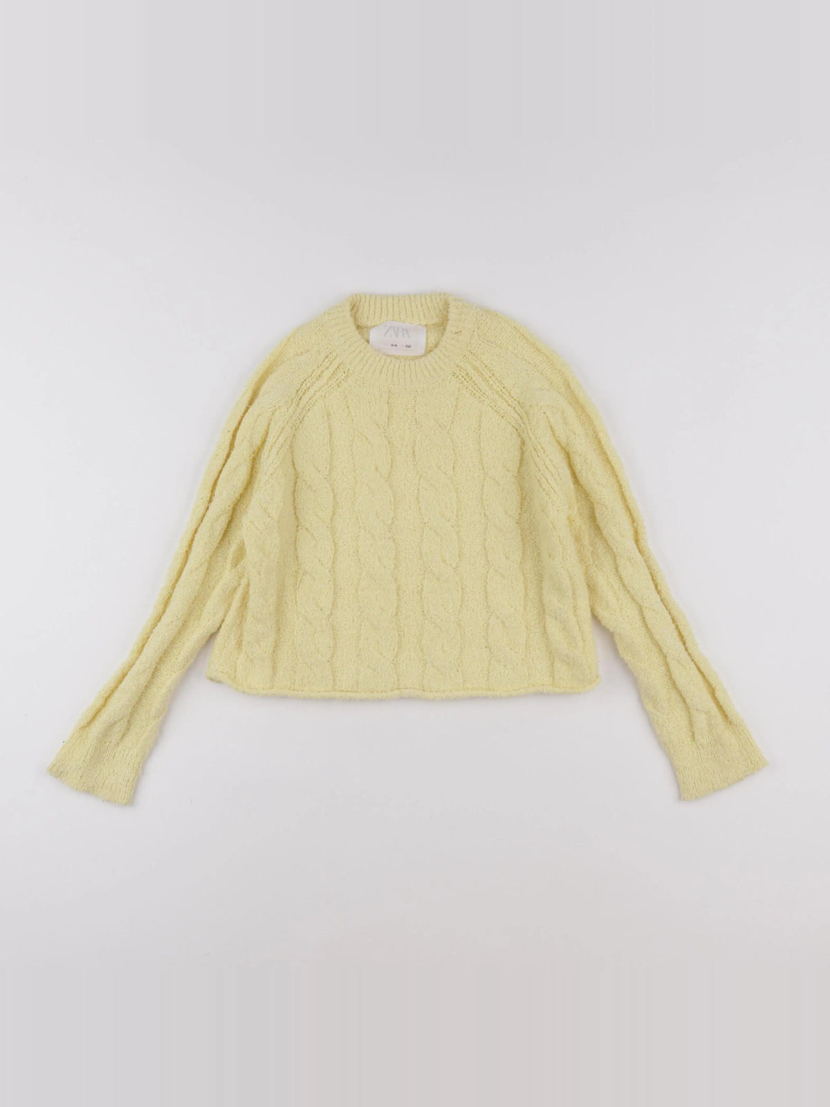 Zara - pull jaune - 8/9 ans