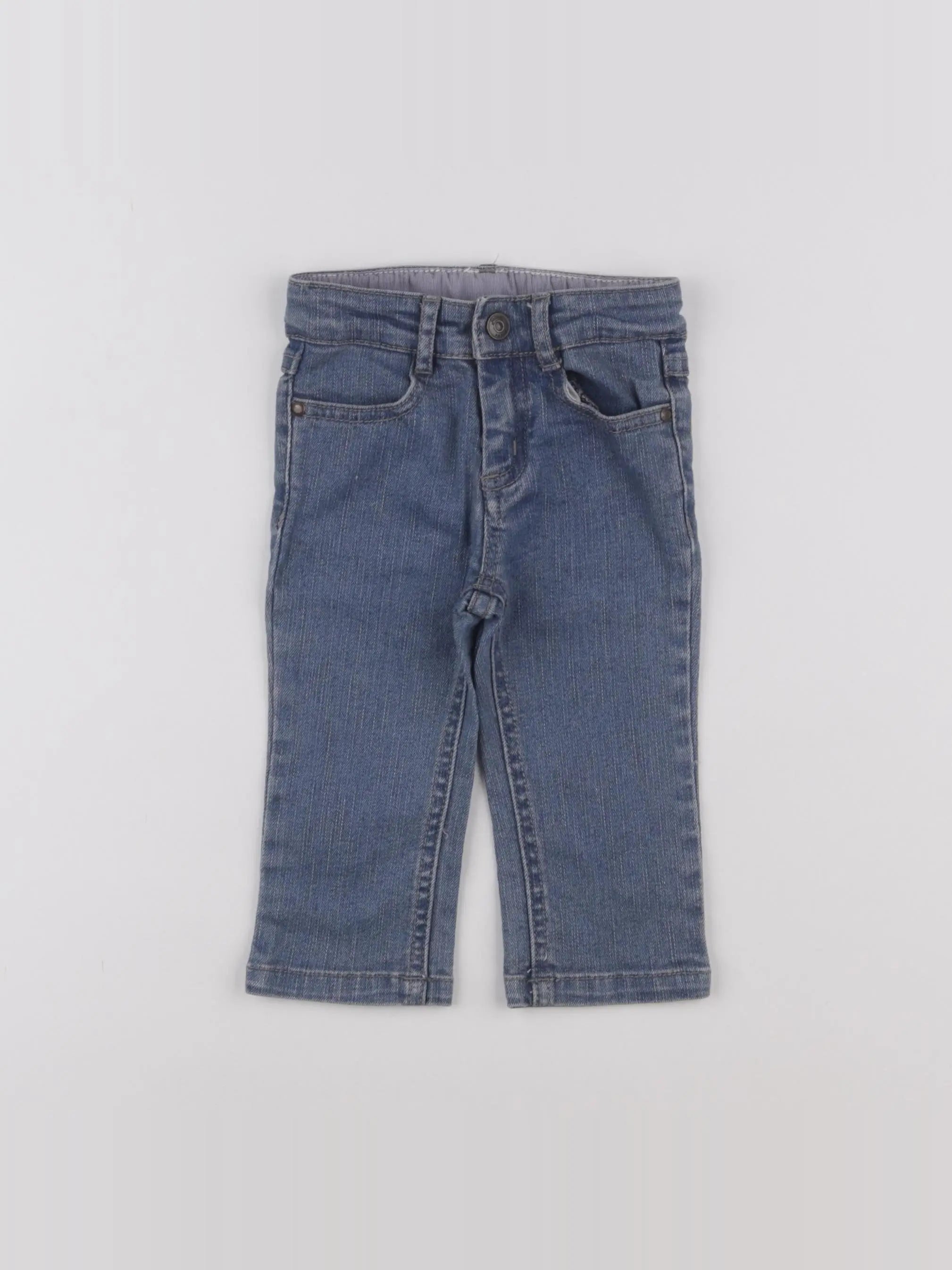Jacadi - jean bleu - 12 mois