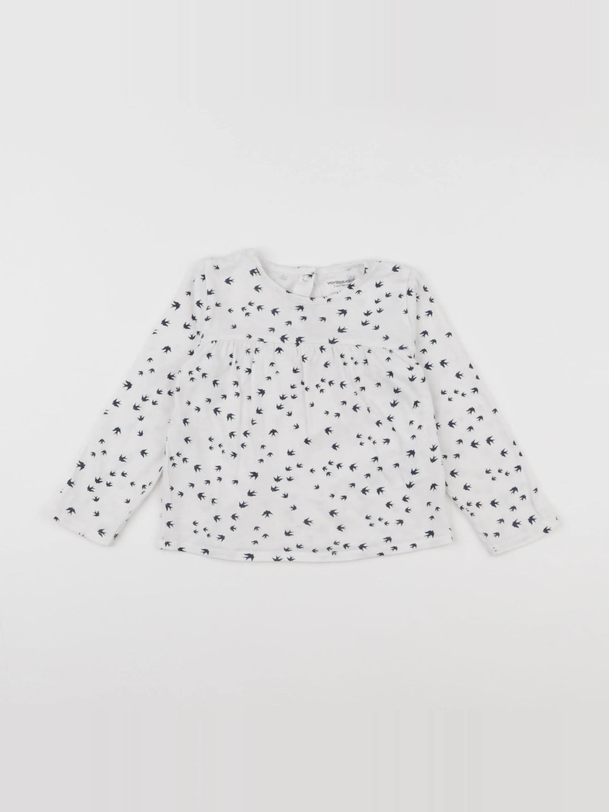 Vertbaudet - tee-shirt blanc - 2 ans