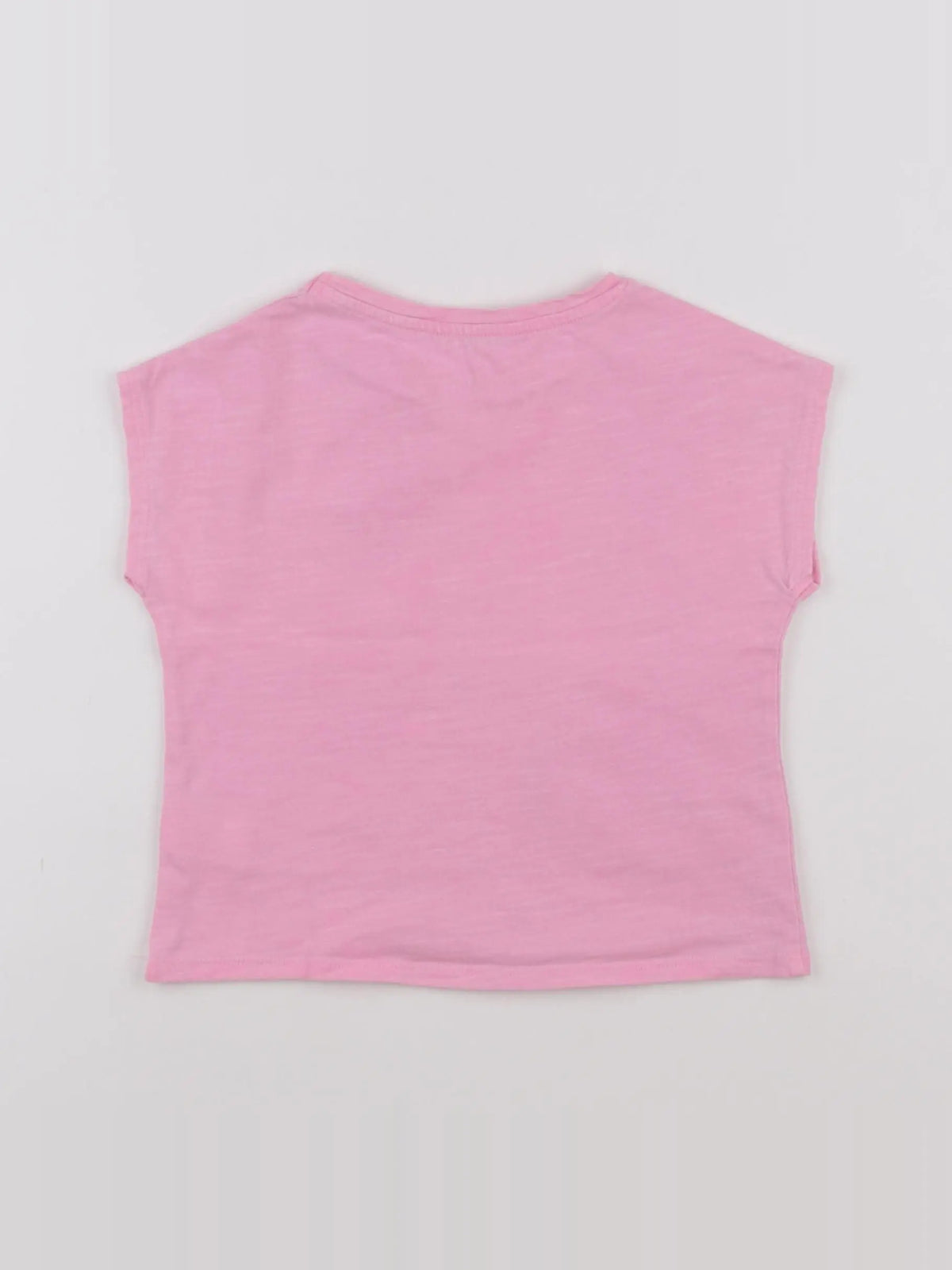 Vertbaudet - tee-shirt rose - 4 ans