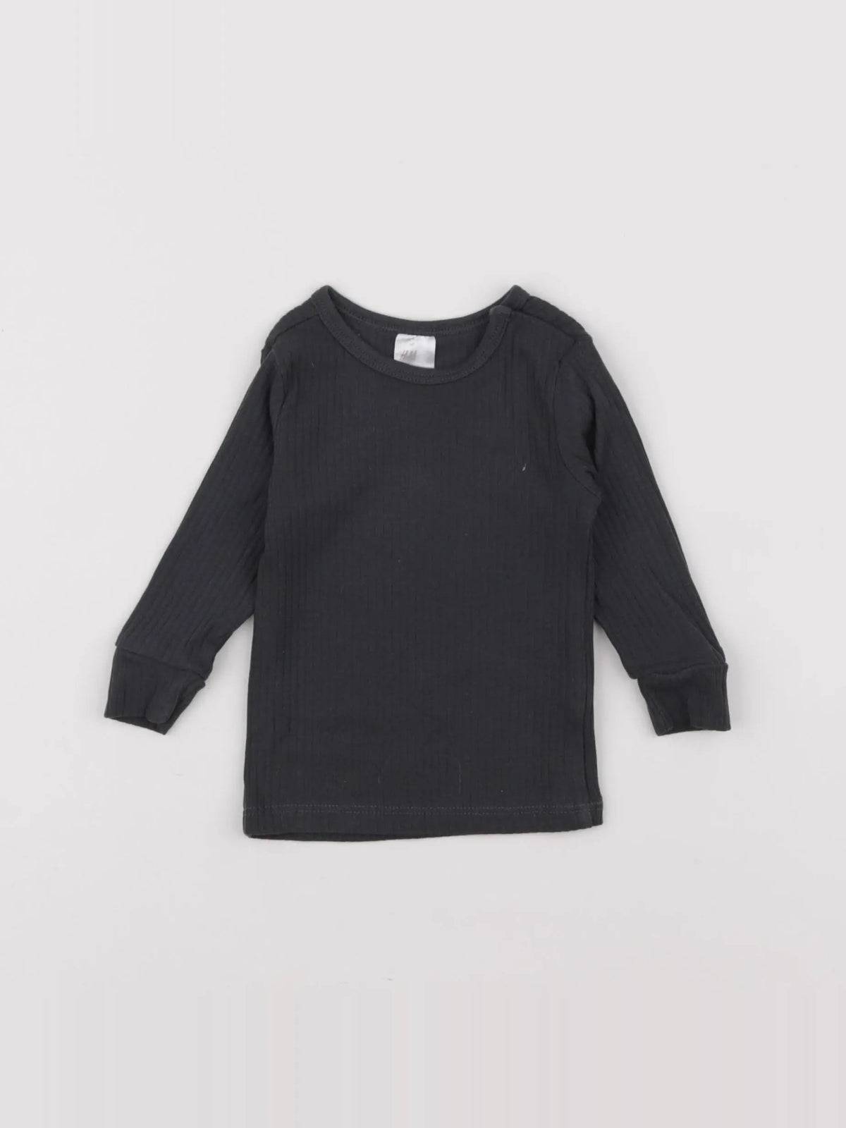 H&M - tee-shirt gris - 3 mois