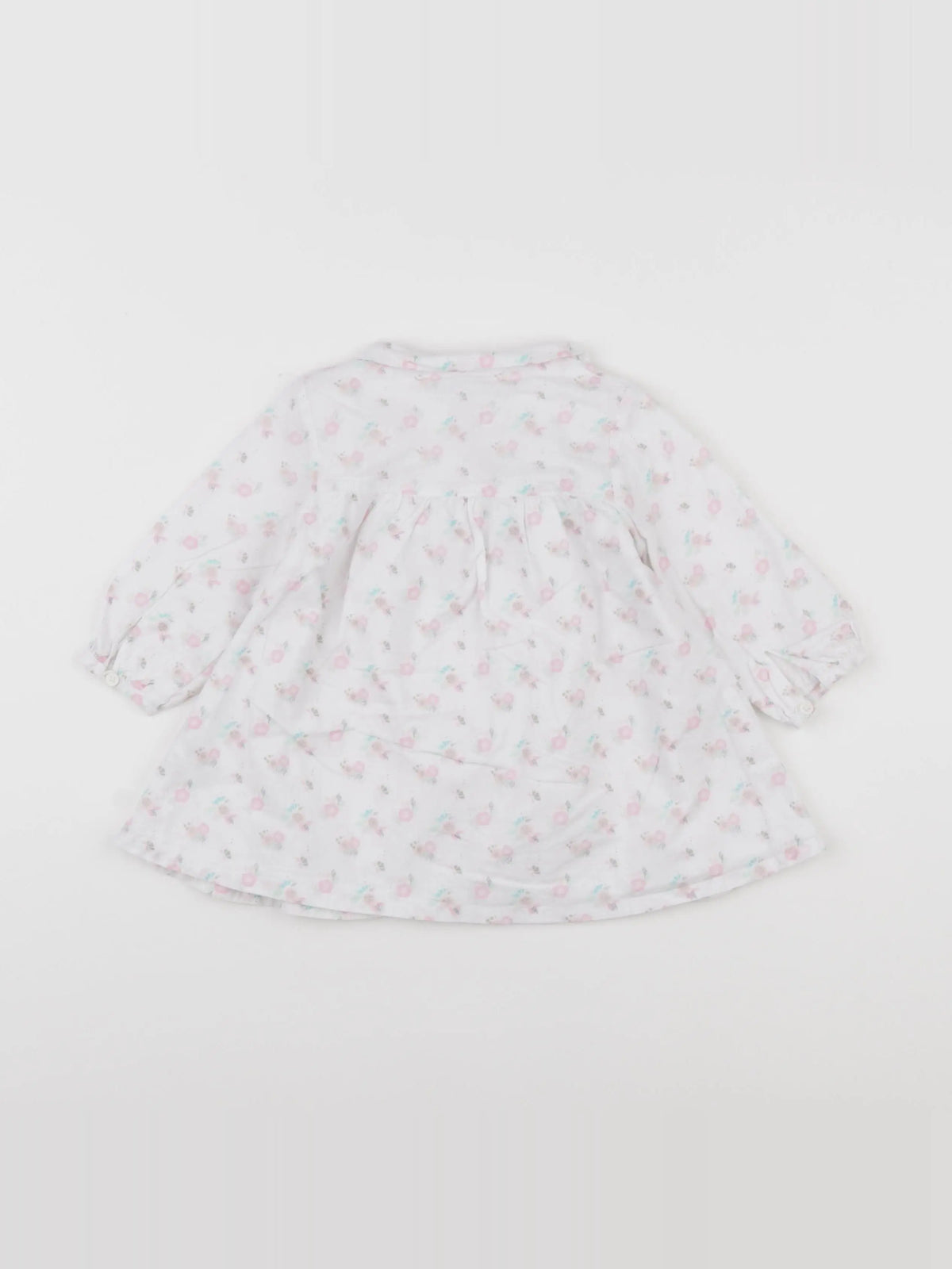 Vertbaudet - robe blanc - 9 mois