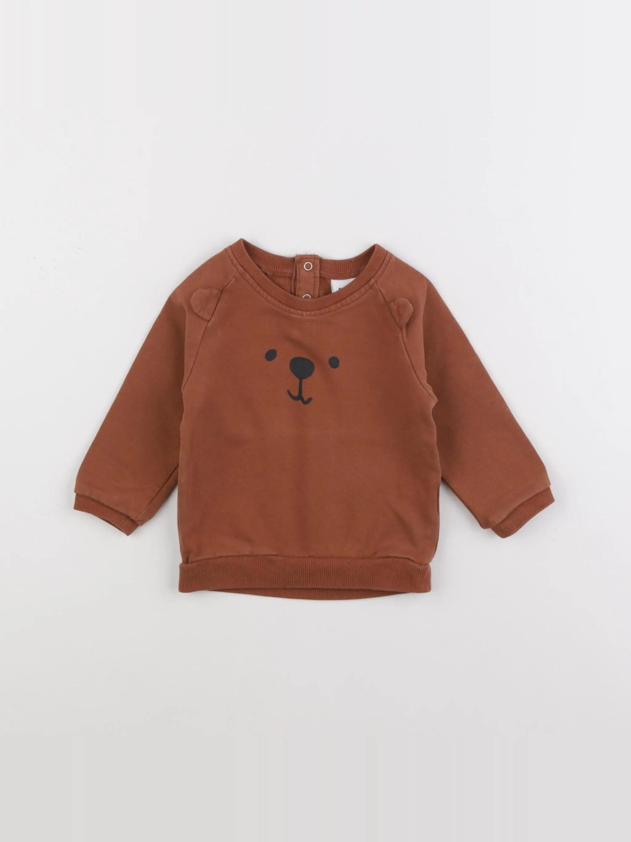 Name it - sweat marron - 6 mois