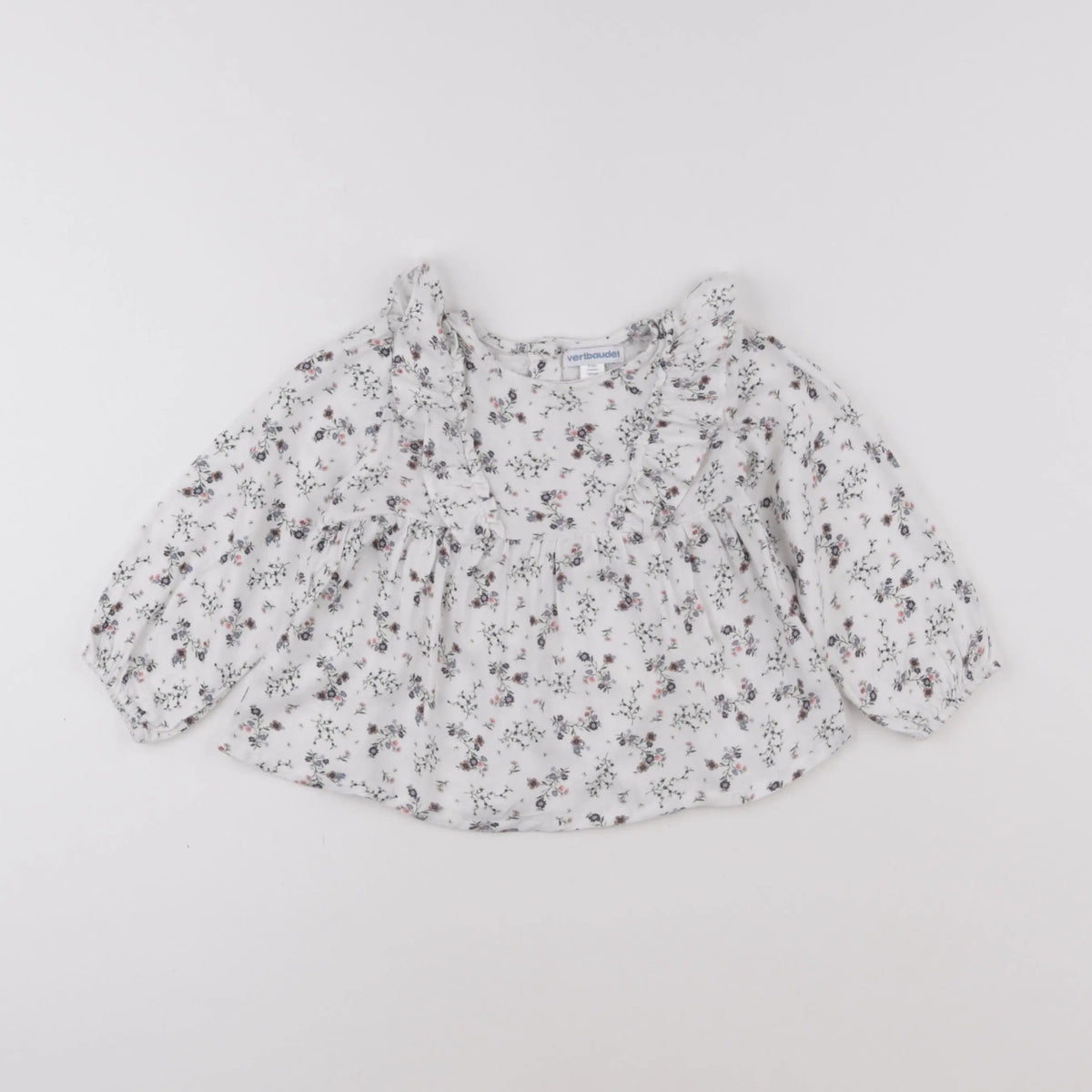 Vertbaudet - blouse blanc - 18 mois