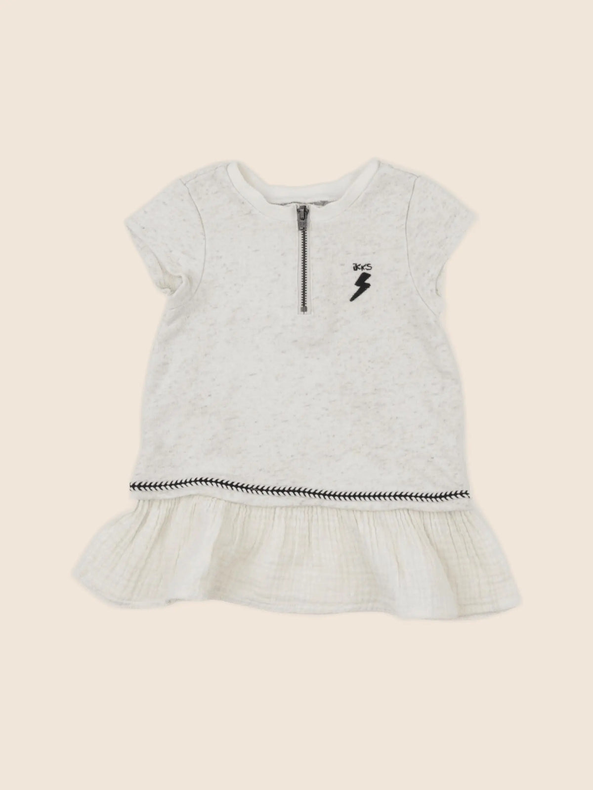 IKKS - robe beige - 12 mois