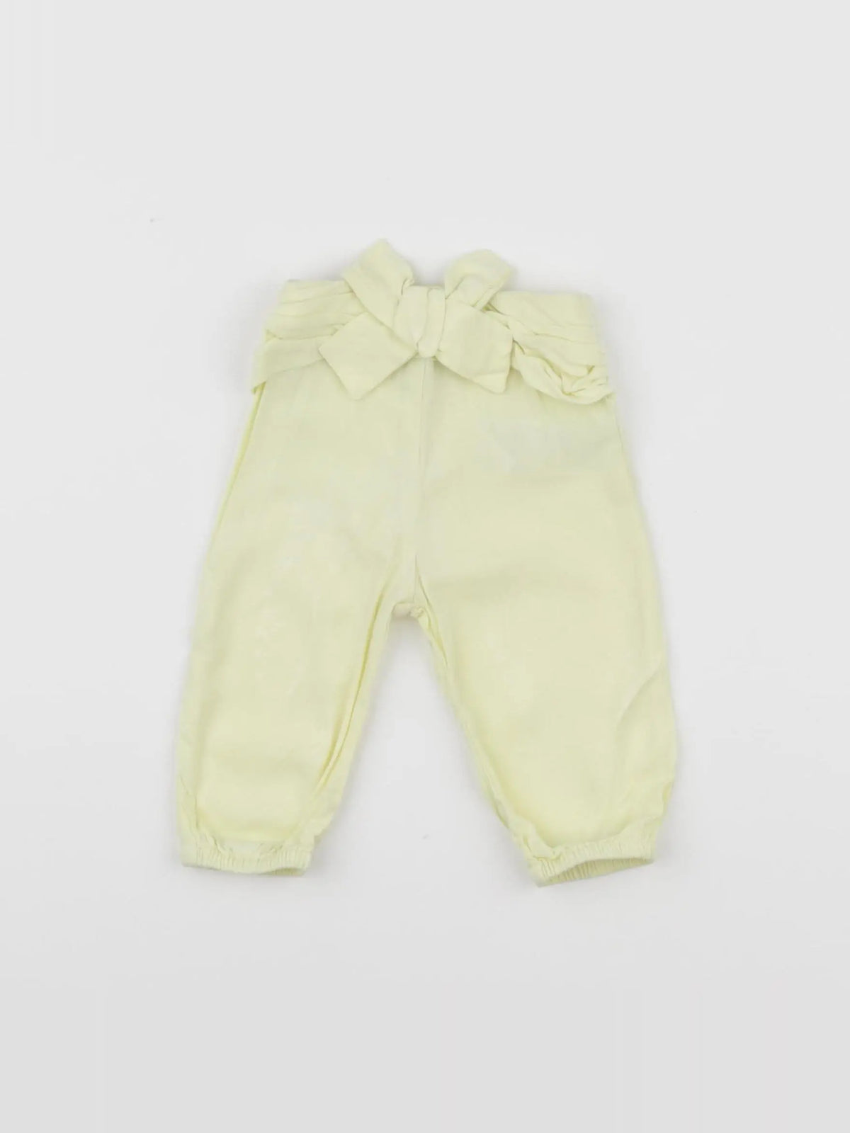 Vertbaudet - pantalon jaune - 3 mois