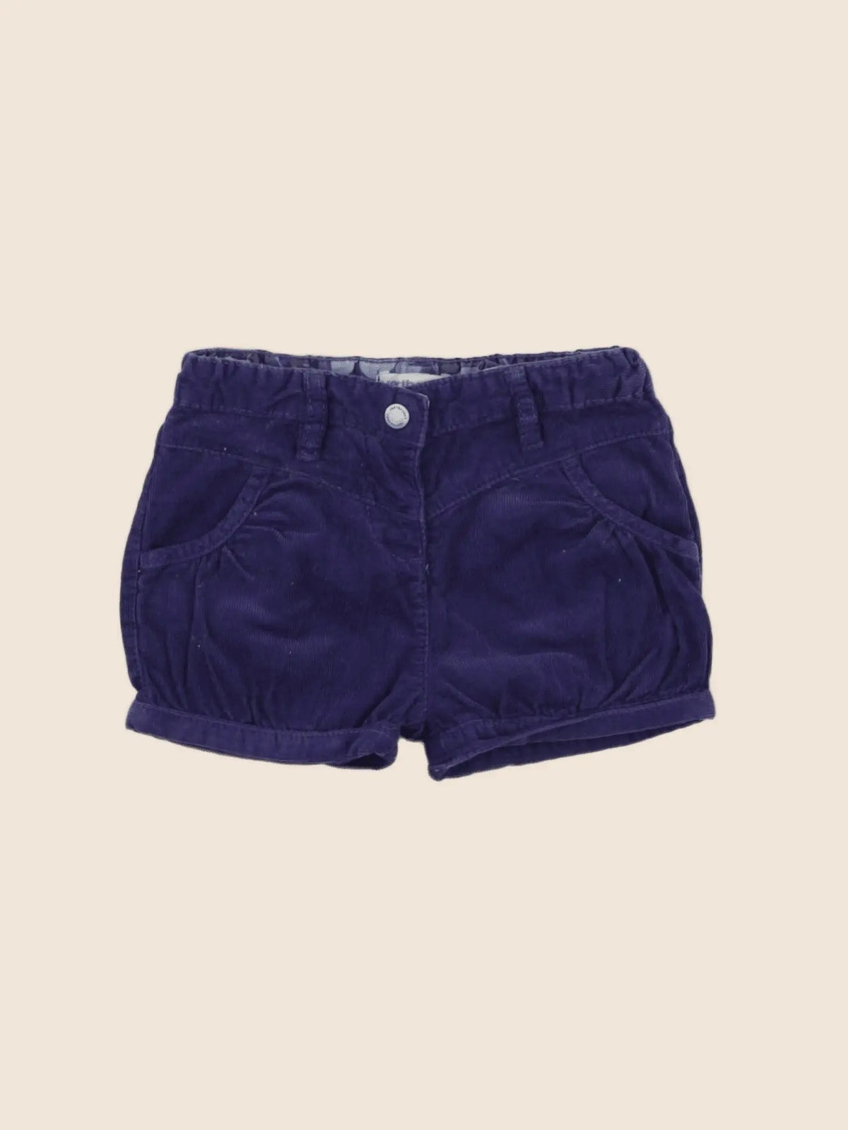 Vertbaudet - short bleu - 12 mois