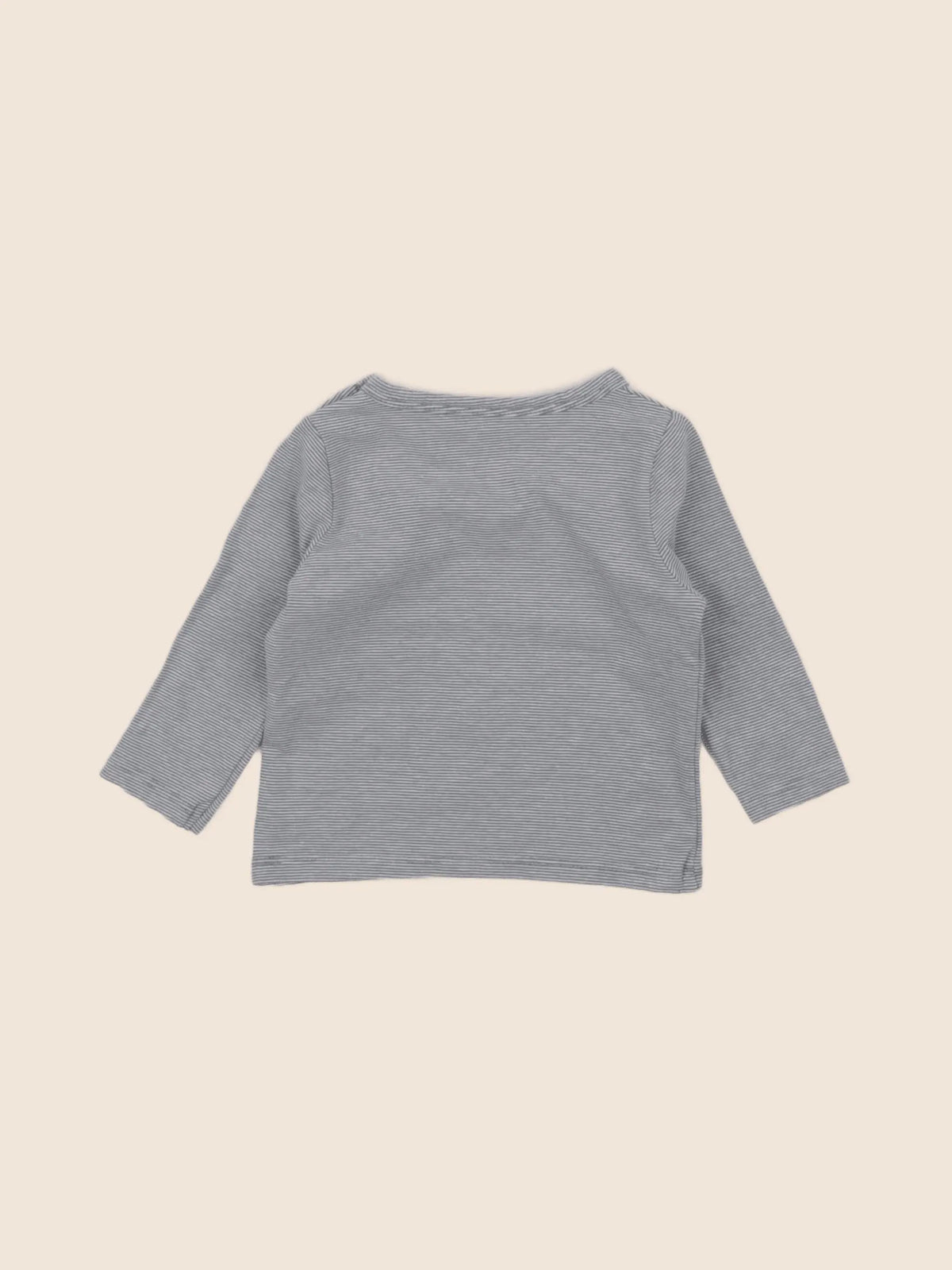 Vertbaudet - tee-shirt gris - 6 mois