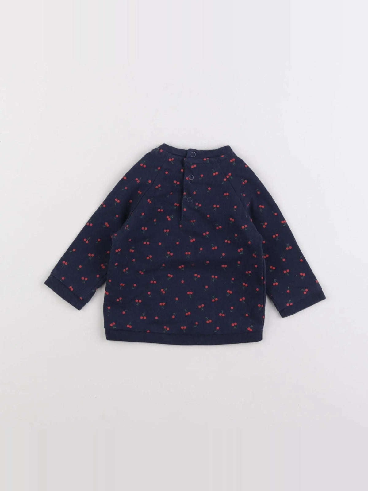 Vertbaudet - sweat bleu - 3 mois