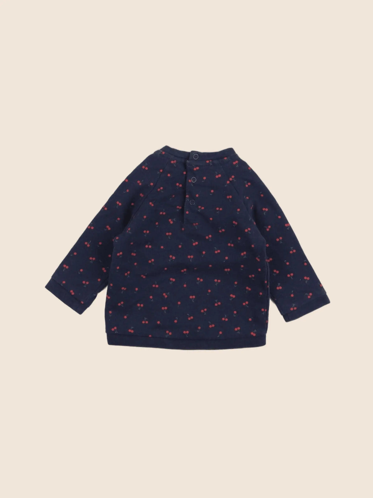 Vertbaudet - sweat bleu - 3 mois