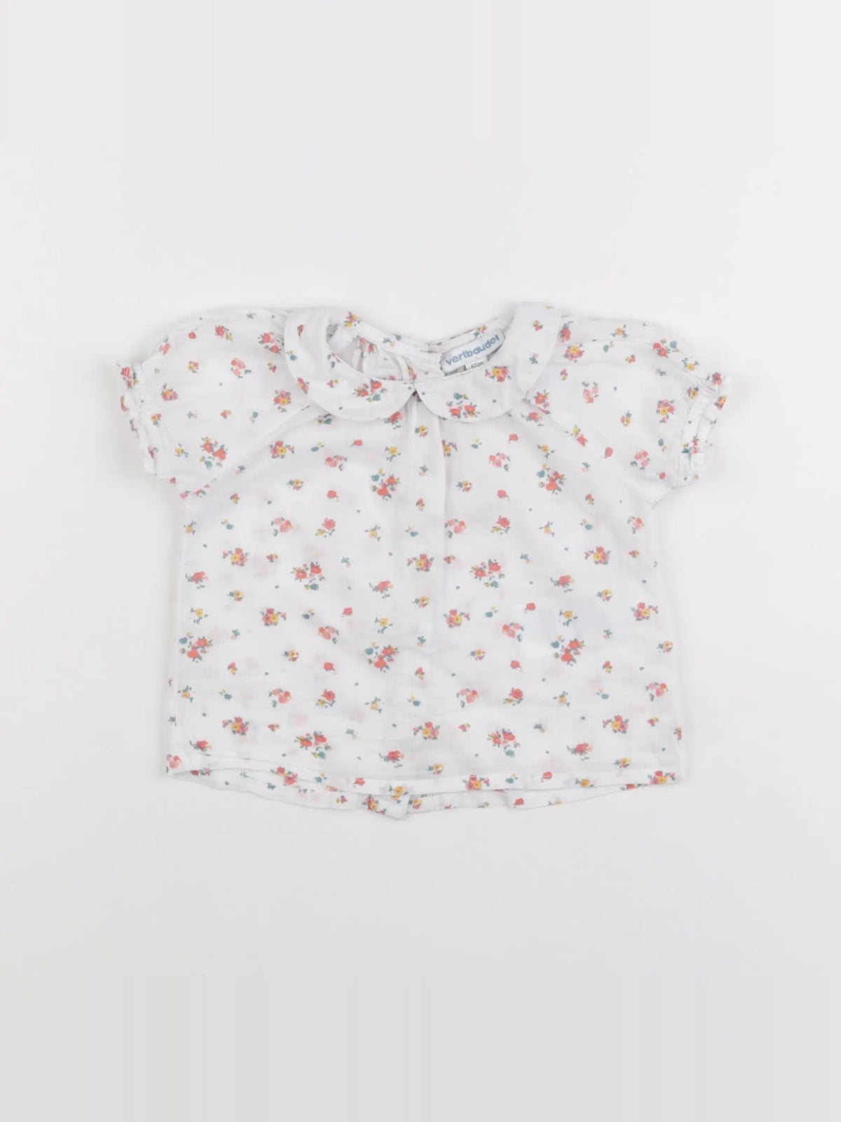 Vertbaudet - blouse multicolore - 6 mois