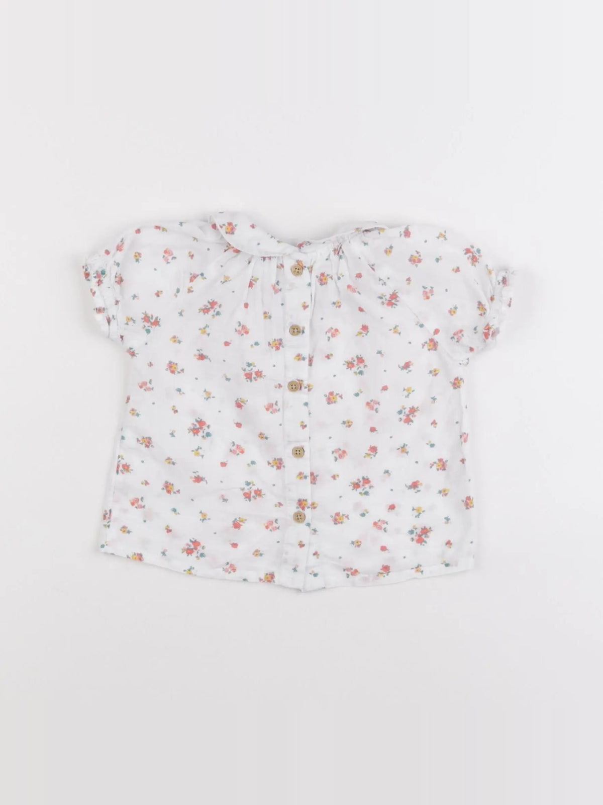 Vertbaudet - blouse multicolore - 6 mois