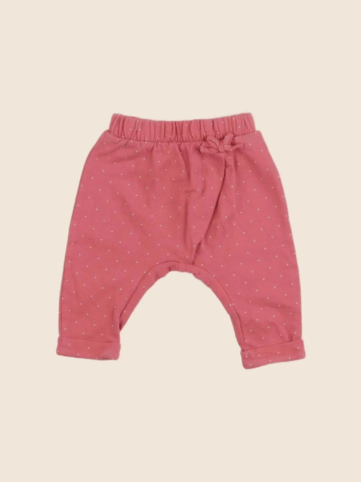 Vertbaudet - sarouel rouge - 3 mois