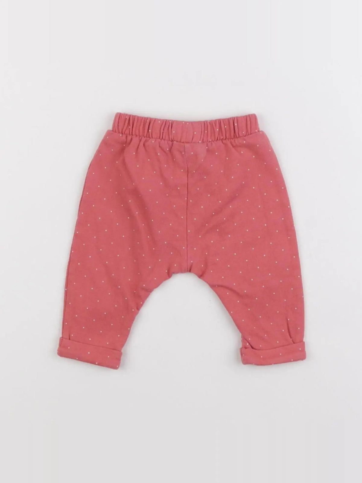 Vertbaudet - sarouel rouge - 3 mois