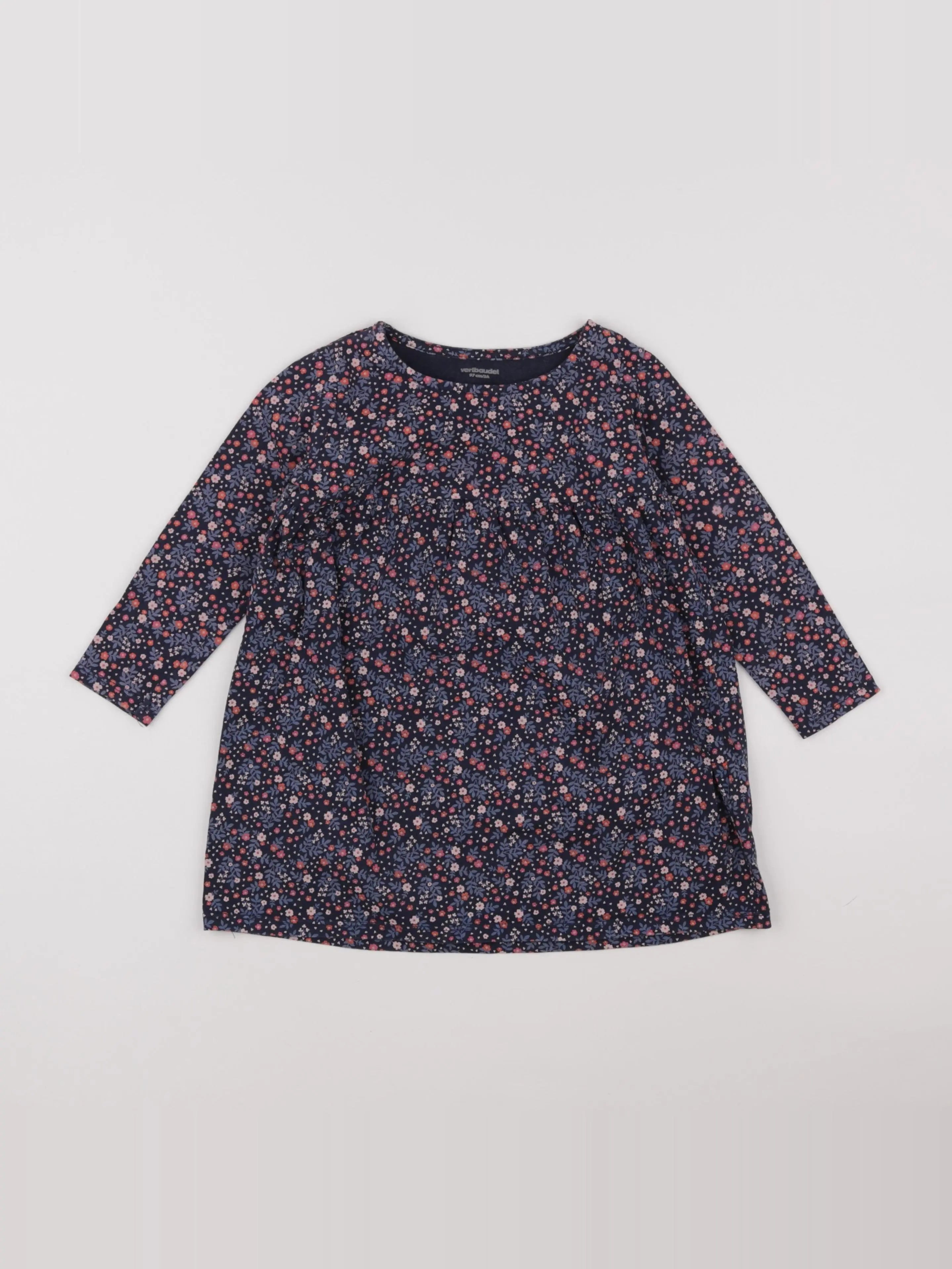 Vertbaudet - robe bleu - 3 ans