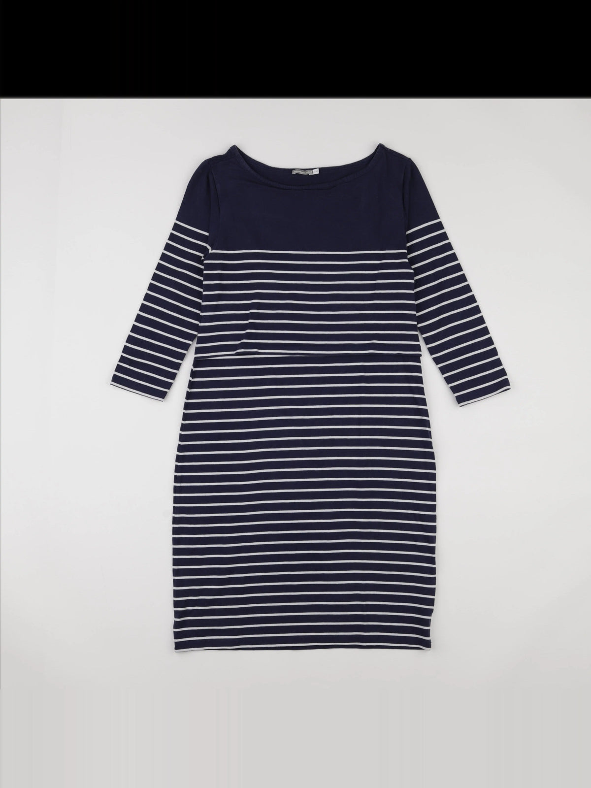 Vertbaudet - robe allaitement bleu, blanc - 34