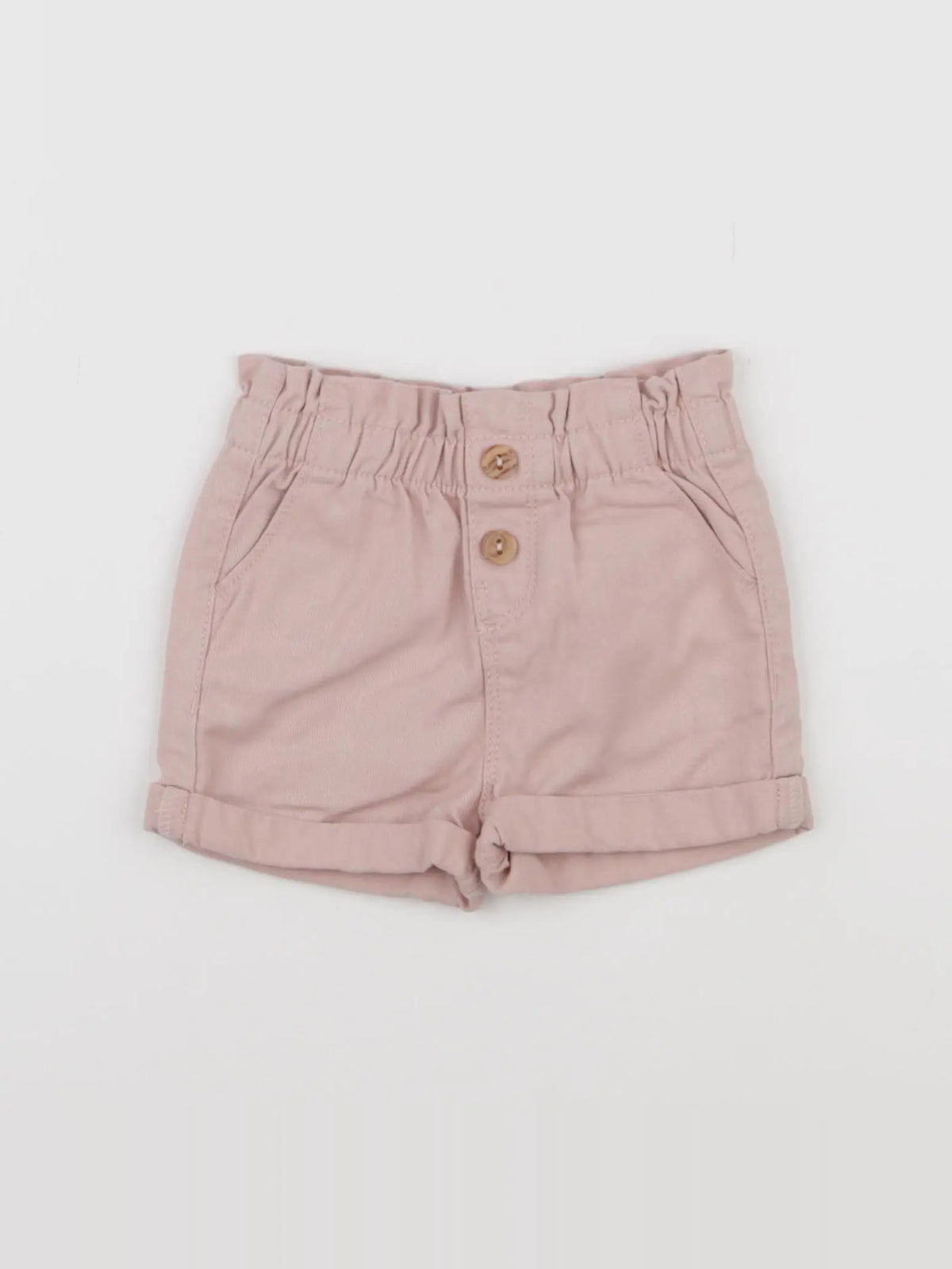 Vertbaudet - short rose - 6 mois