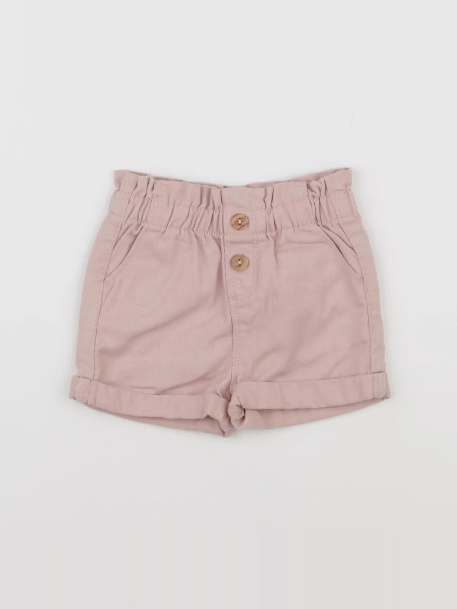 Vertbaudet - short rose - 6 mois