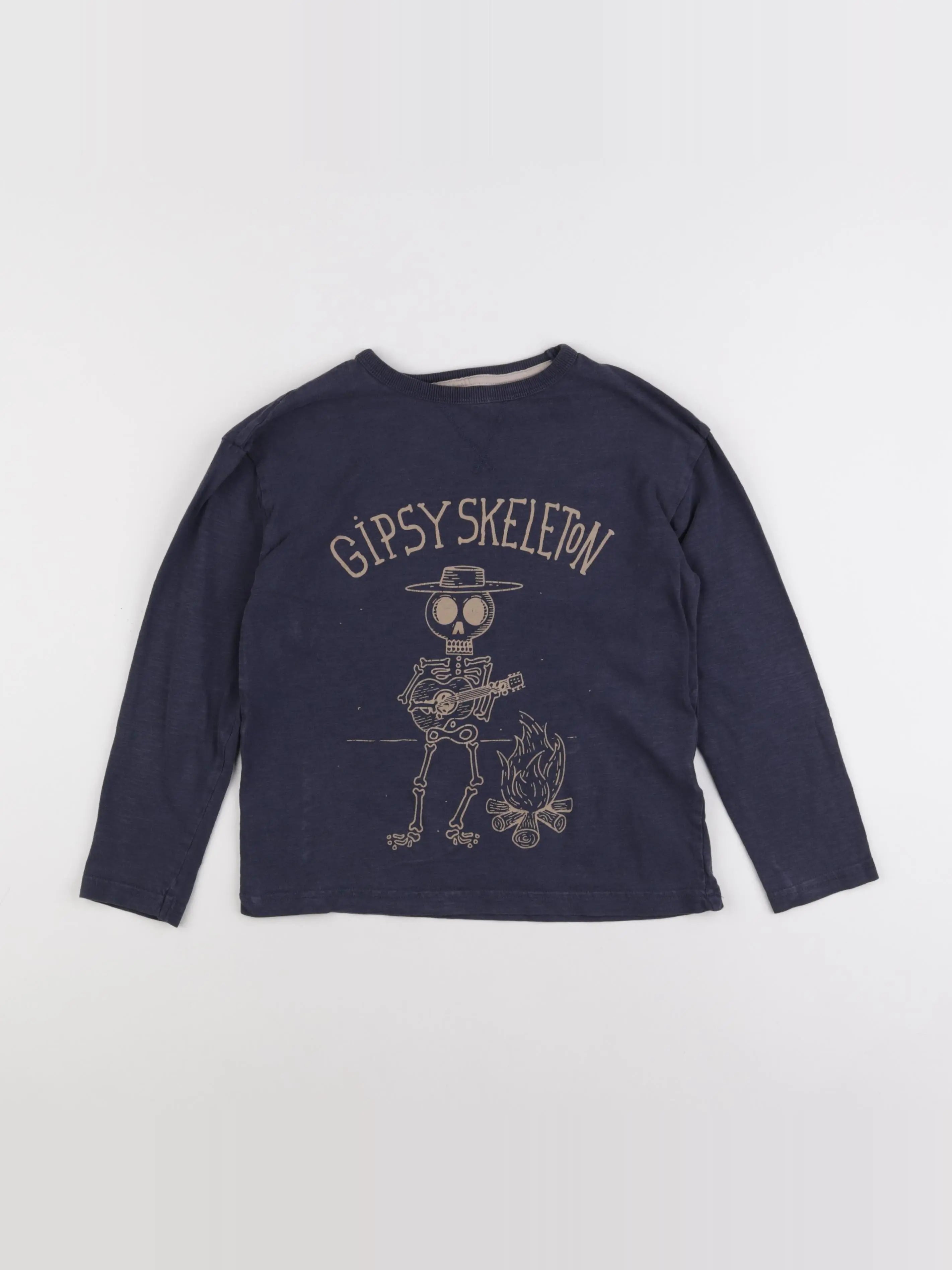 Vertbaudet - tee-shirt bleu - 10 ans