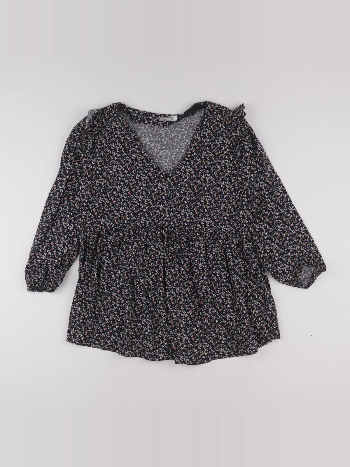 Vertbaudet - blouse grossesse bleu - 42