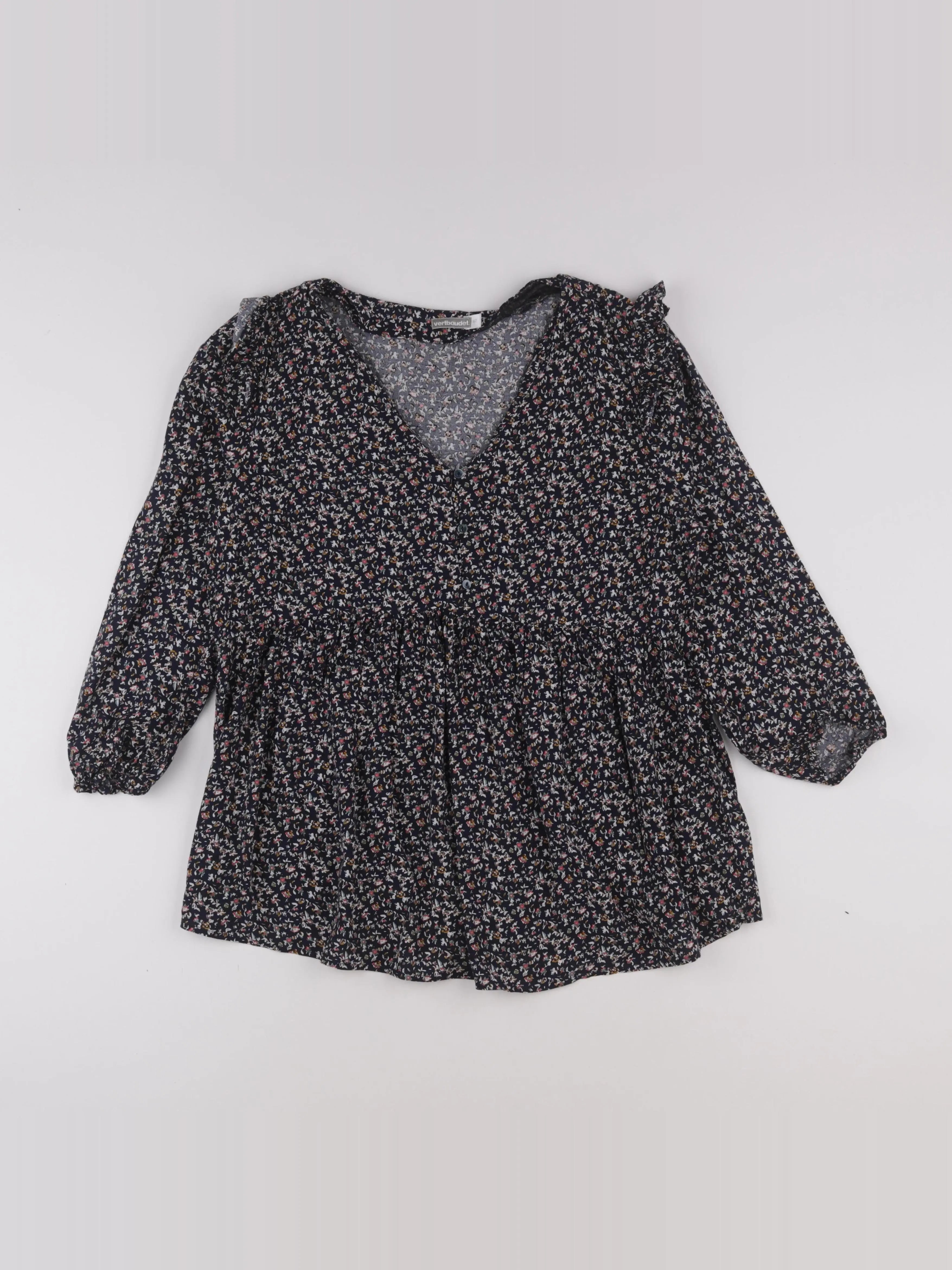 Vertbaudet - blouse grossesse bleu - 42