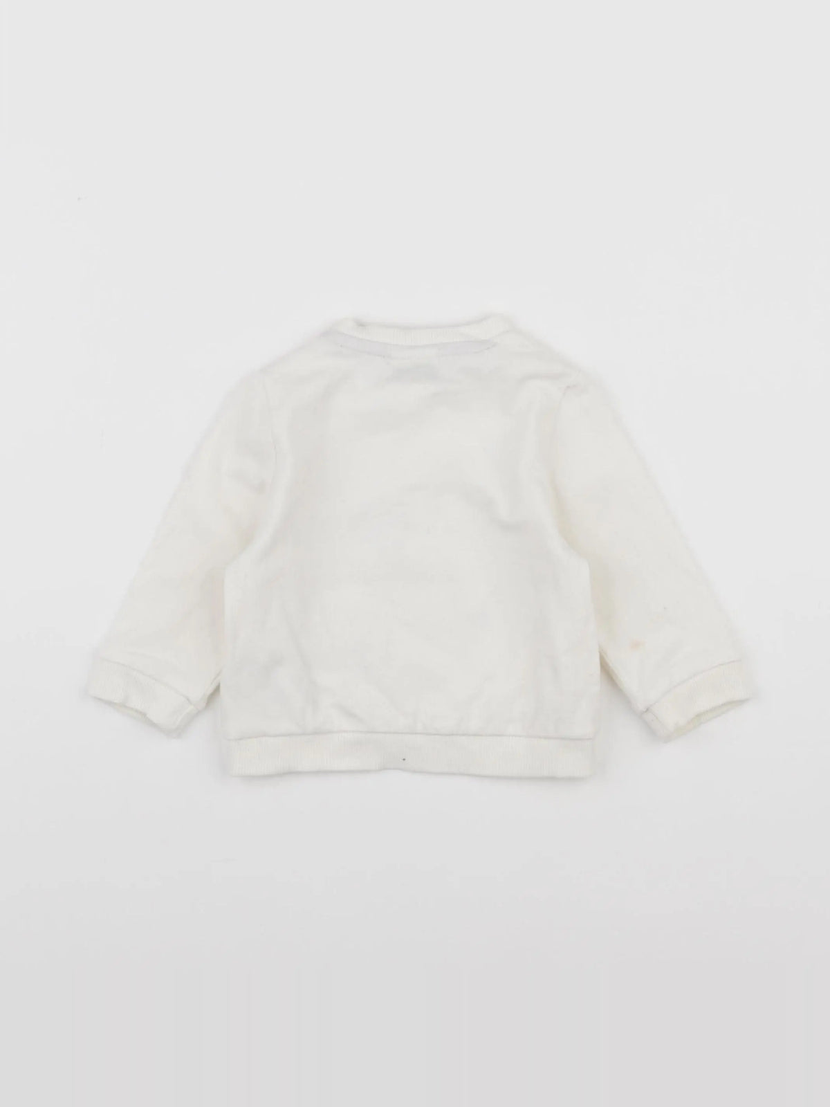 Tape à l'oeil - sweat beige - 6 mois