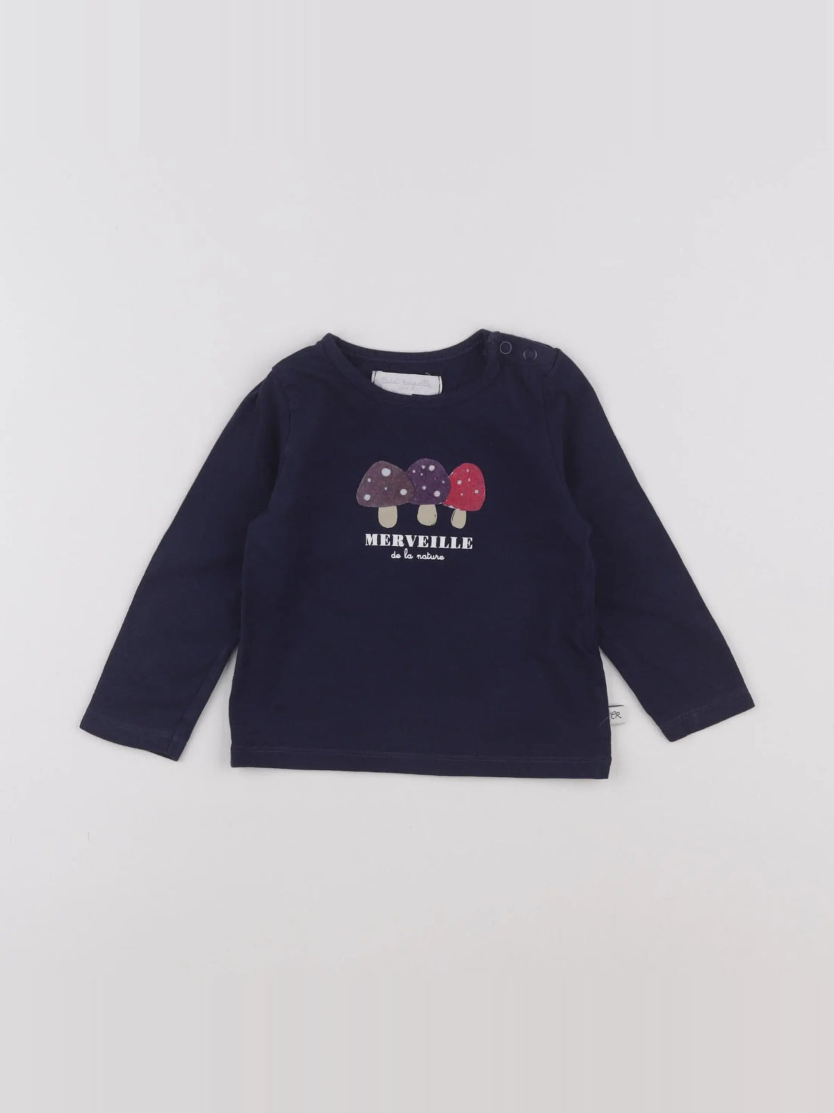 Cadet Rousselle - tee-shirt bleu - 12 mois