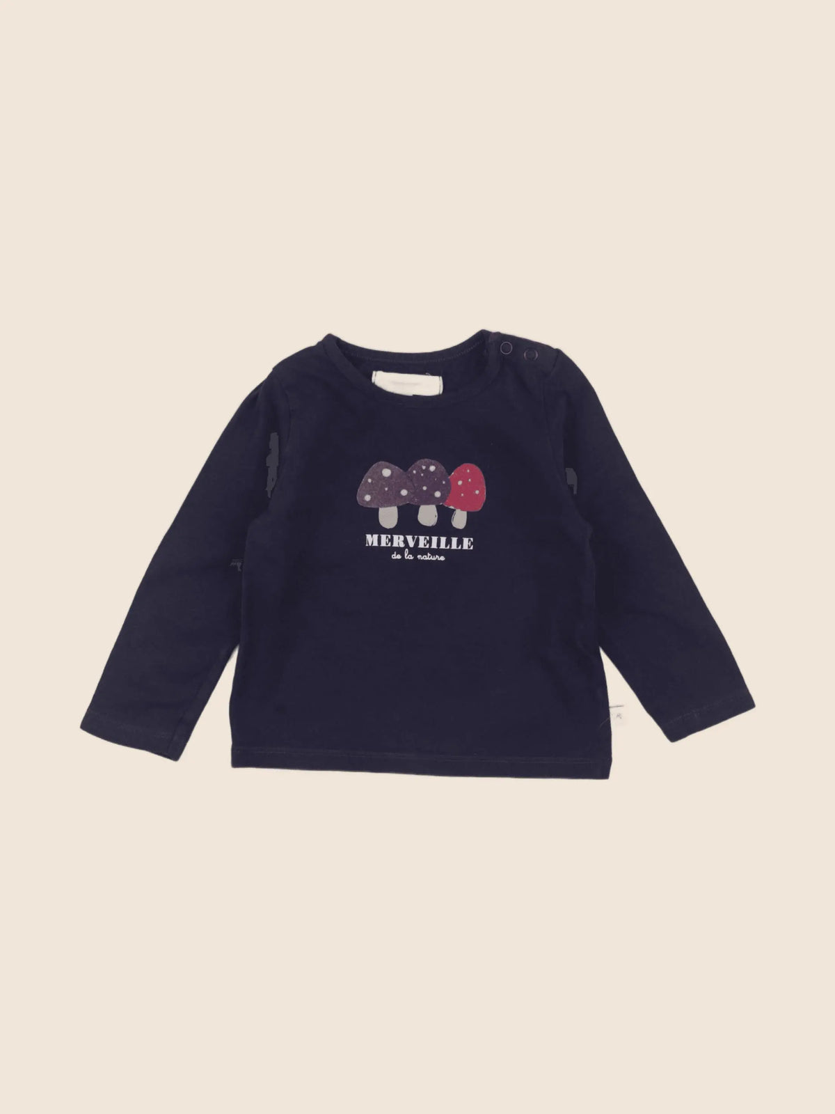 Cadet Rousselle - tee-shirt bleu - 12 mois
