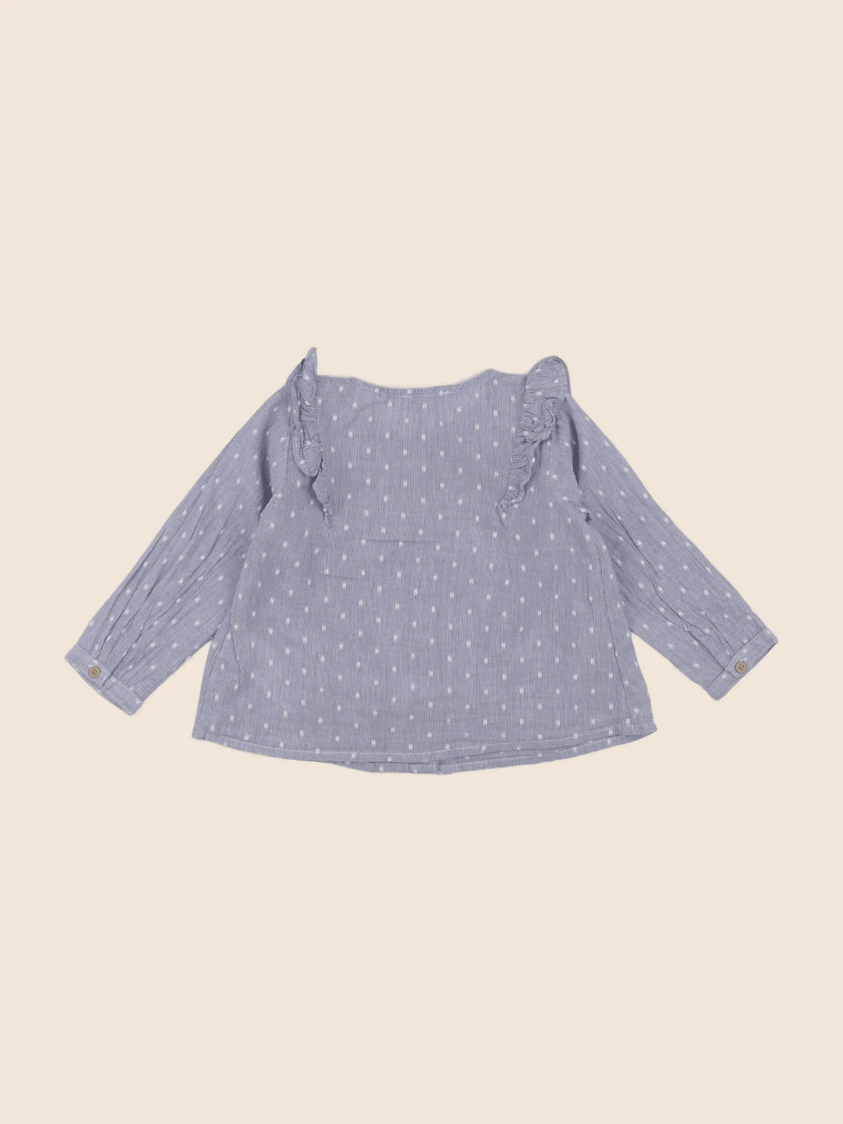 Vertbaudet - blouse bleu - 18 mois