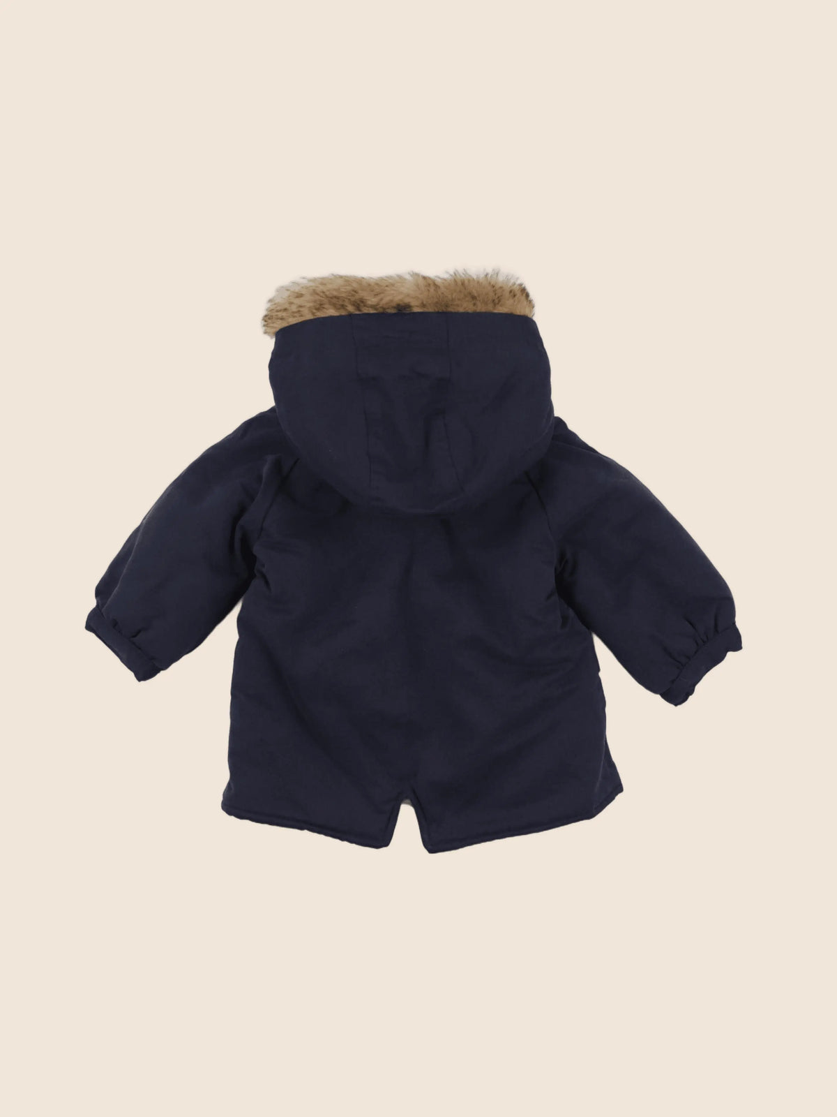 Vertbaudet - manteau bleu - 9 mois