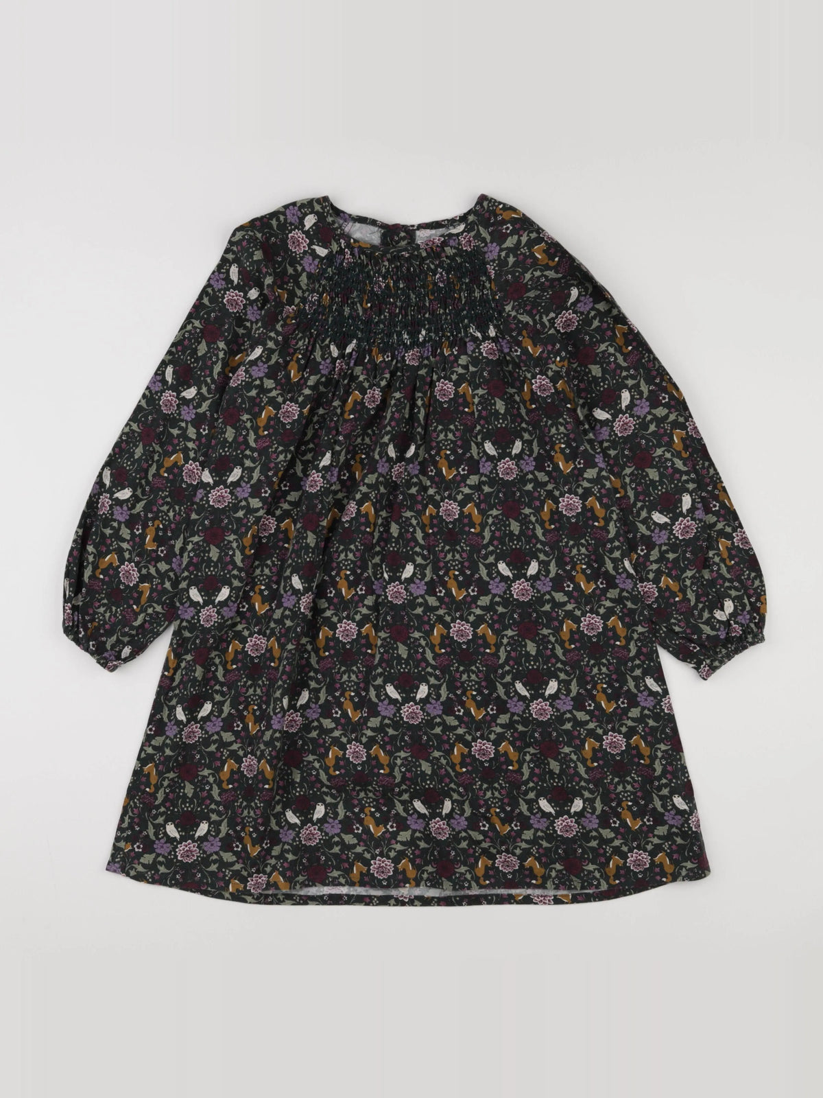 Vertbaudet - robe multicolore - 9 ans