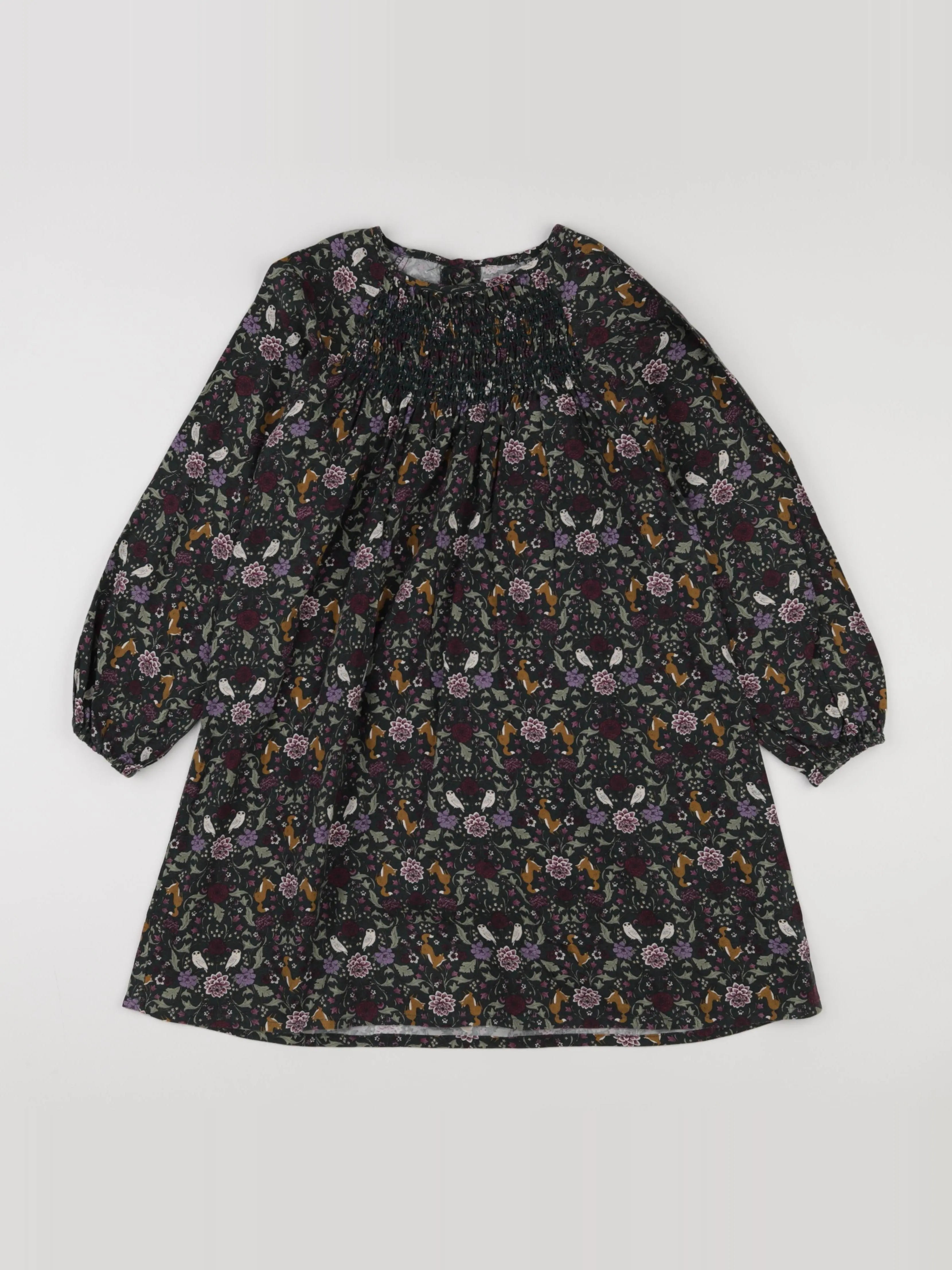 Vertbaudet - robe multicolore - 9 ans