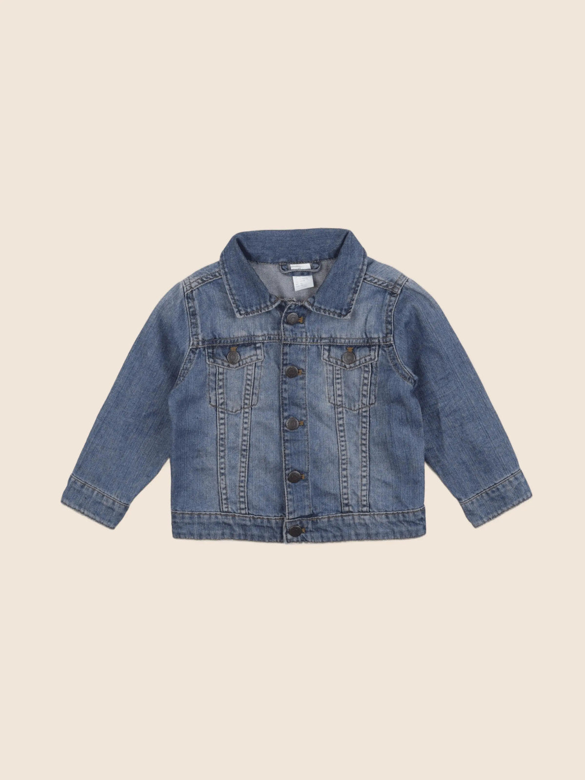 H&M - veste bleu - 12/18 mois