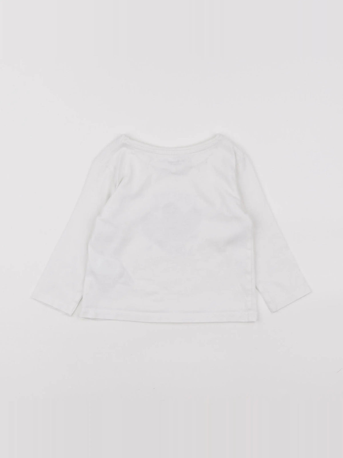 Vertbaudet - tee-shirt blanc - 2 ans