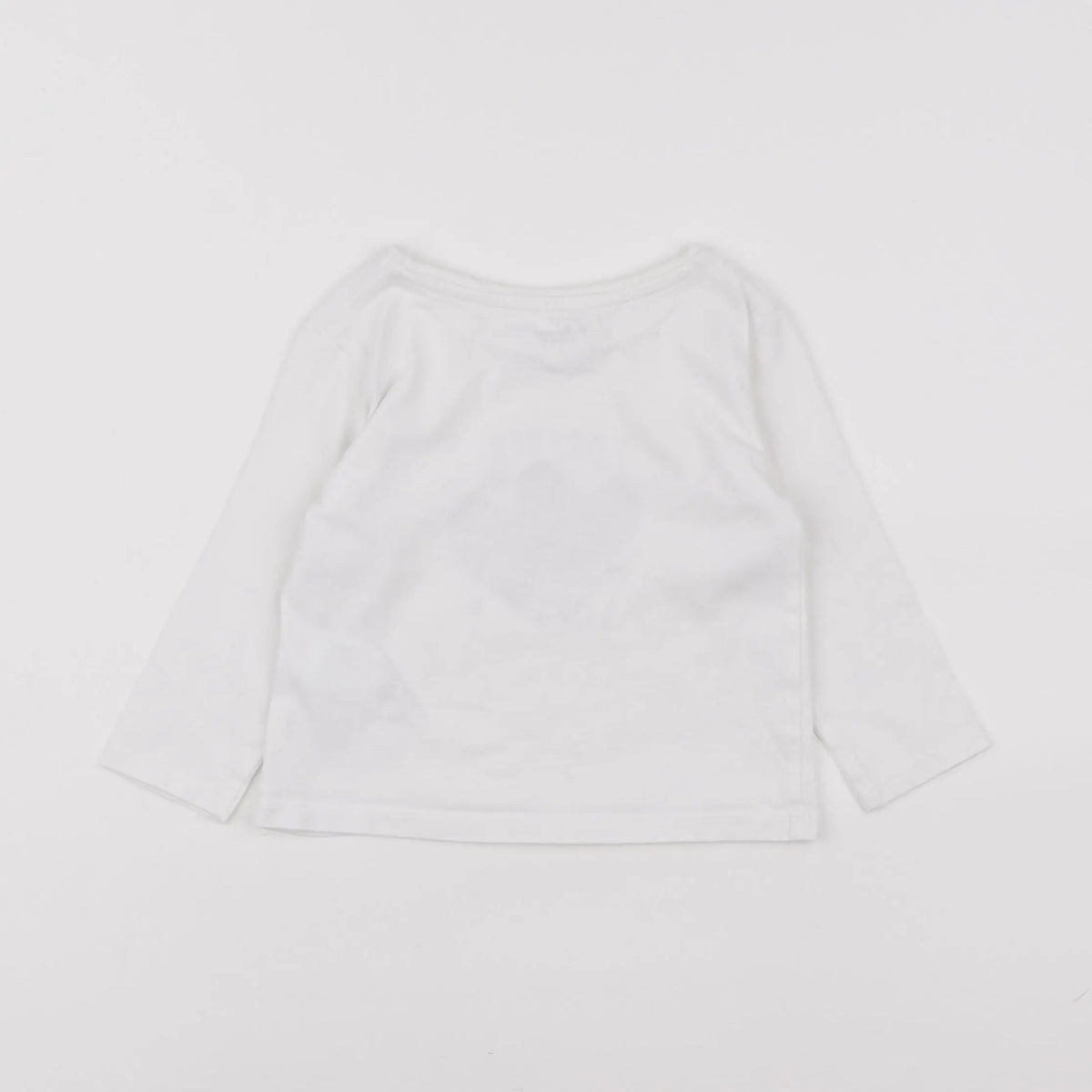 Vertbaudet - tee-shirt blanc - 2 ans