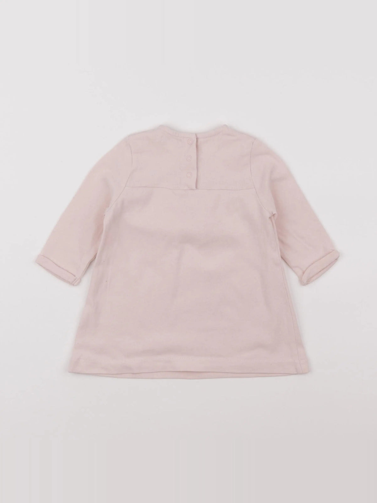 Vertbaudet - robe rose - 9 mois