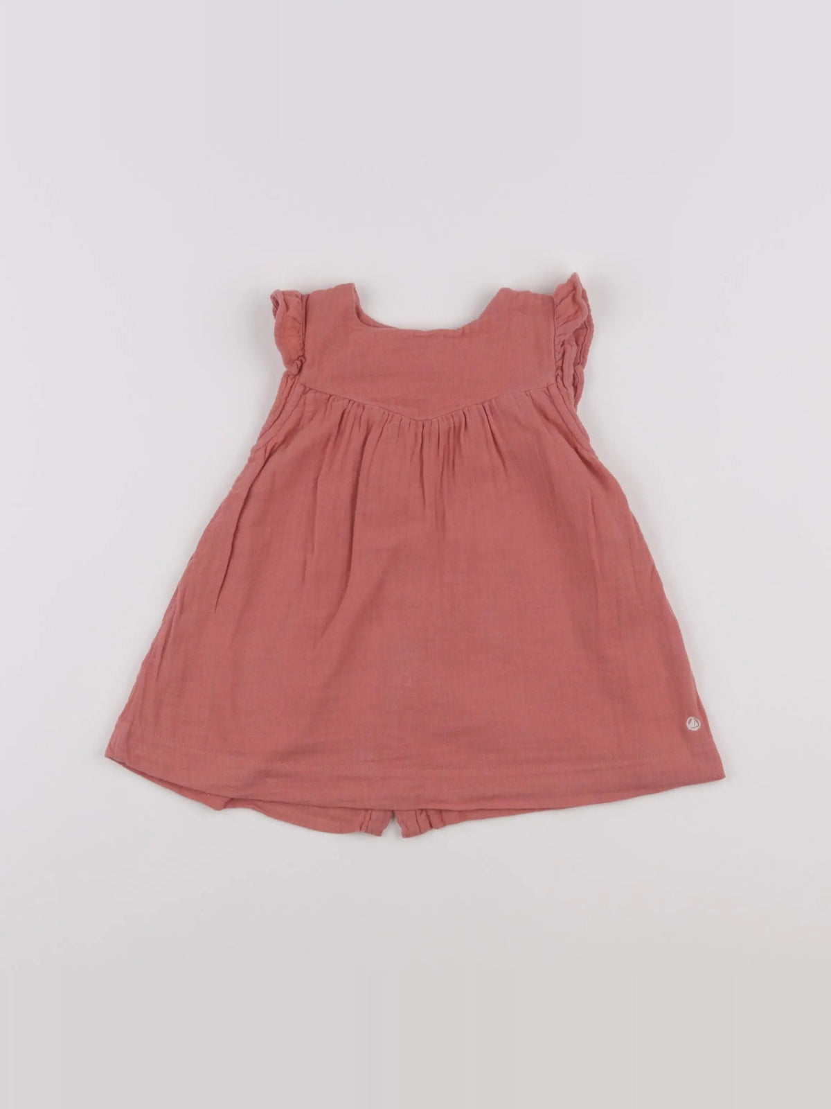 Petit Bateau - robe rose - 6 mois