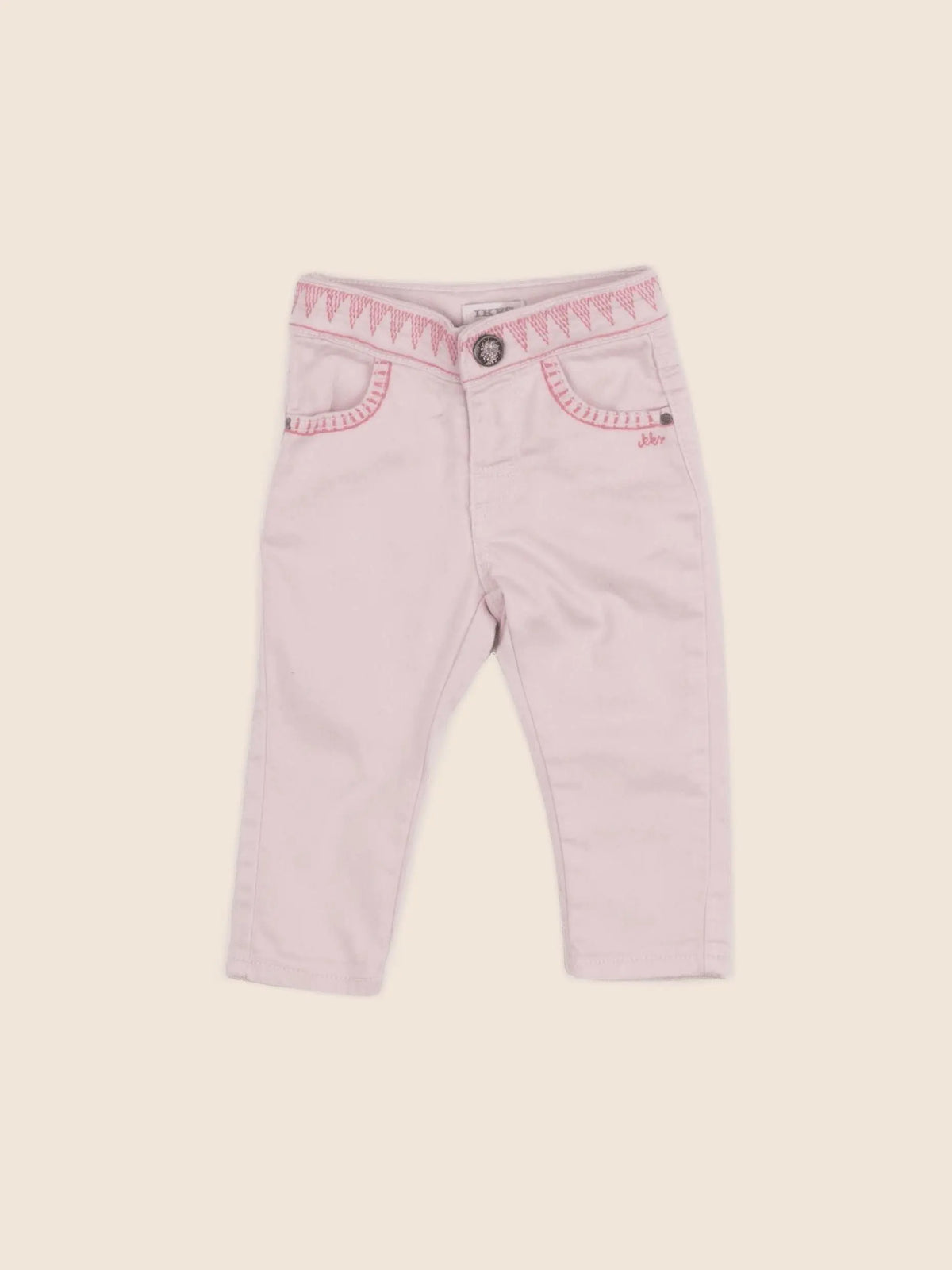 IKKS - pantalon rose - 6 mois