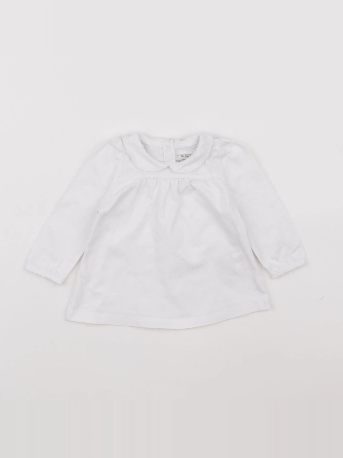 Boutchou - tee-shirt blanc - 6 mois