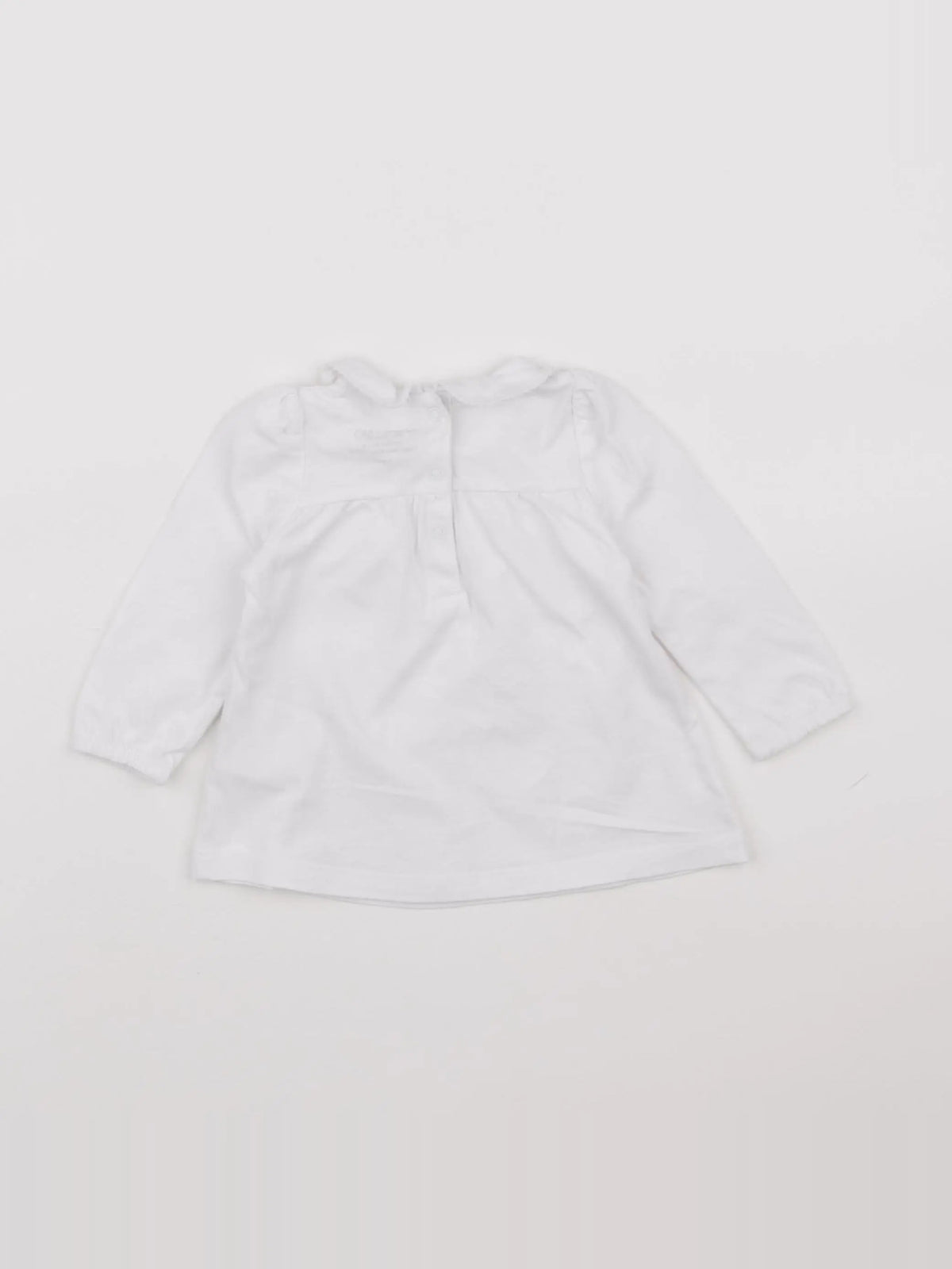 Boutchou - tee-shirt blanc - 6 mois
