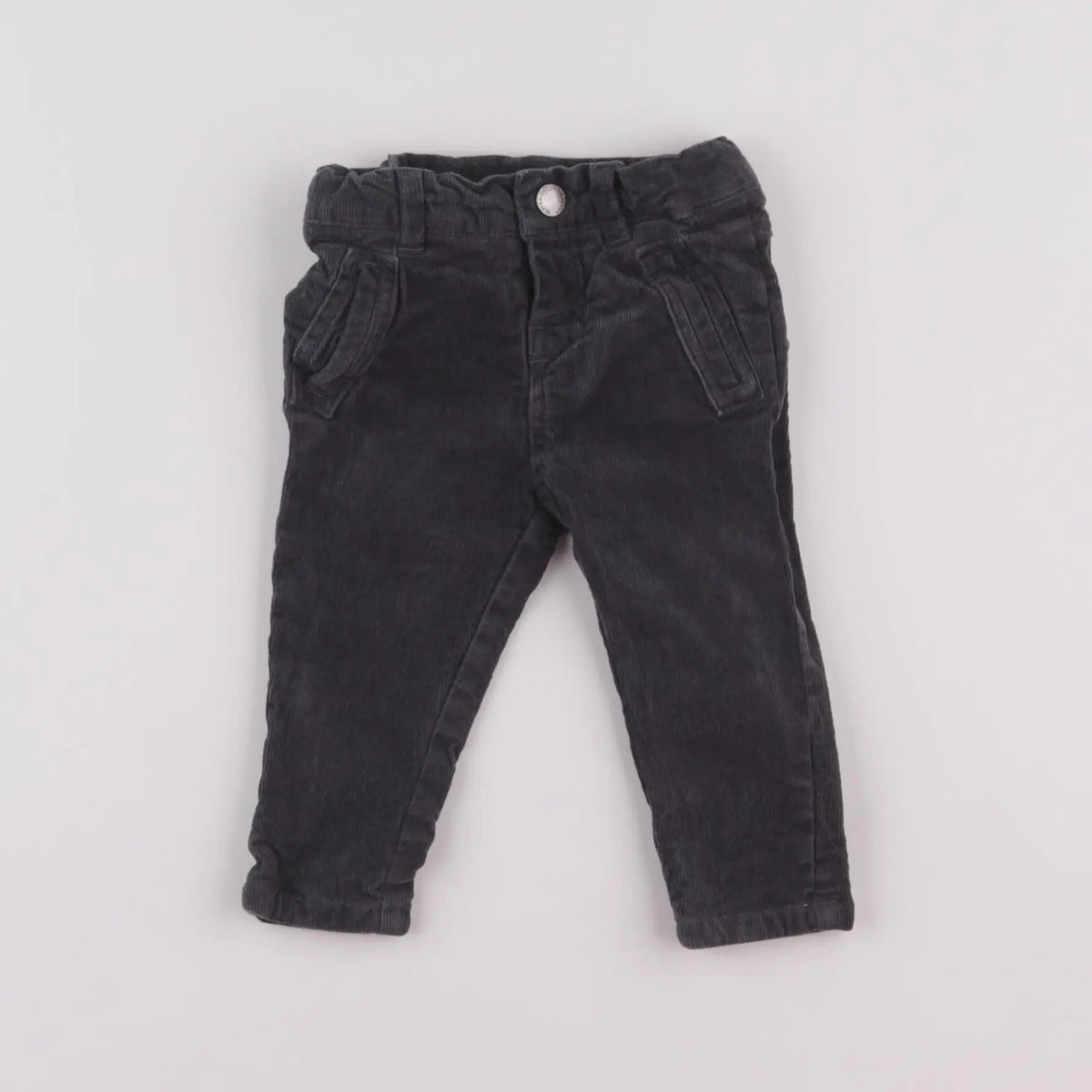 Vertbaudet - pantalon doublé gris - 3 mois