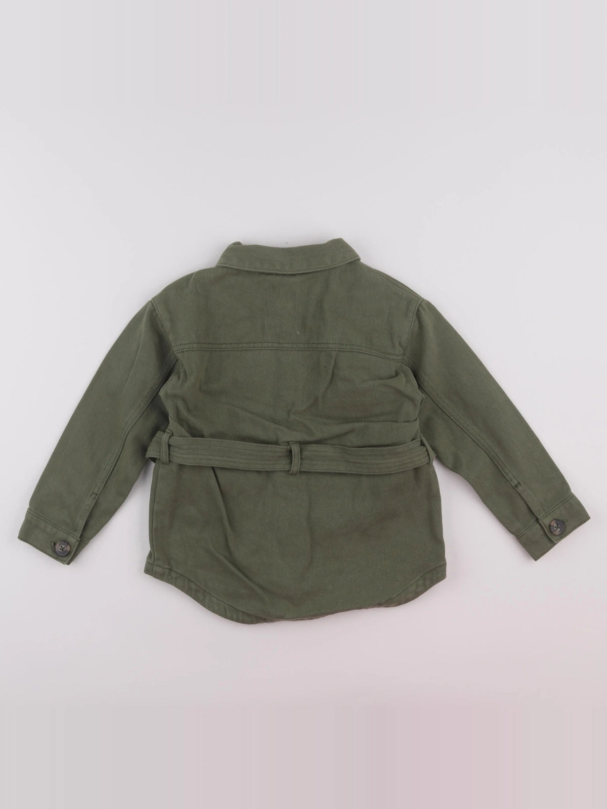 Vertbaudet - veste vert - 6 ans